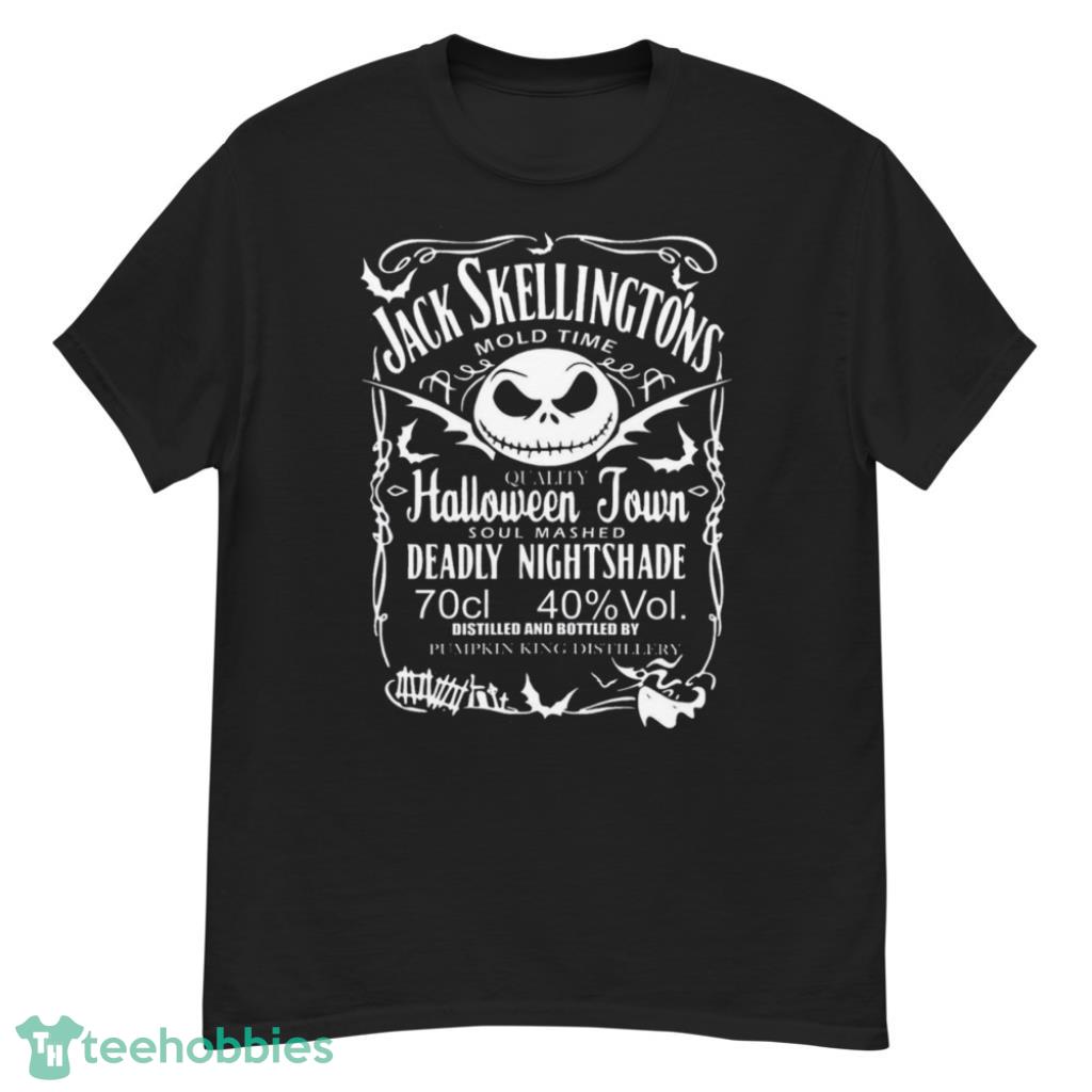 Jack Skellingtons Brewery Halloween T-Shirt, Jack Daniel Nightmare Before Christmas Shirt - G500 Men’s Classic T-Shirt