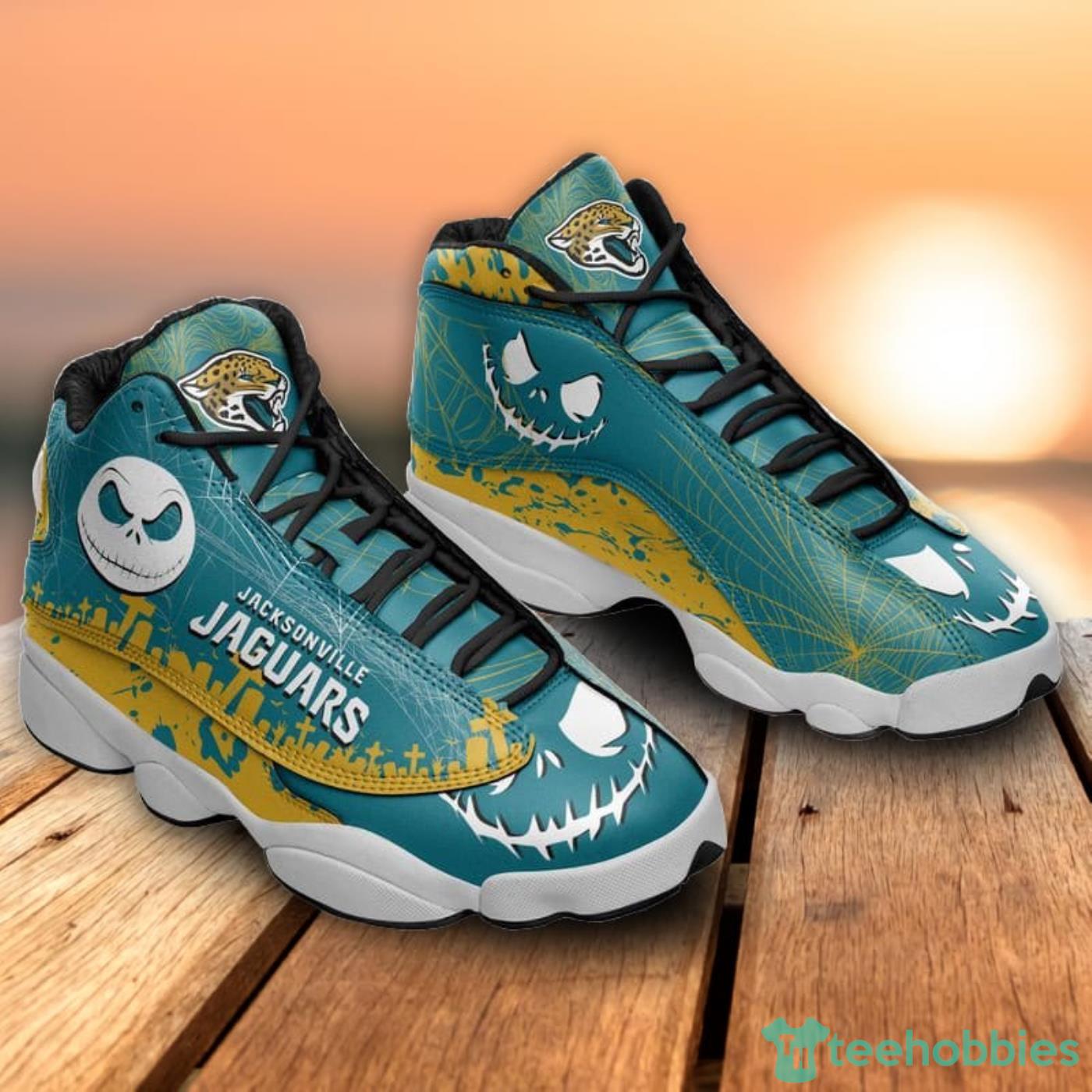 Jacksonville Jaguars Sport Team Air Jordan 13 Sneaker Shoes