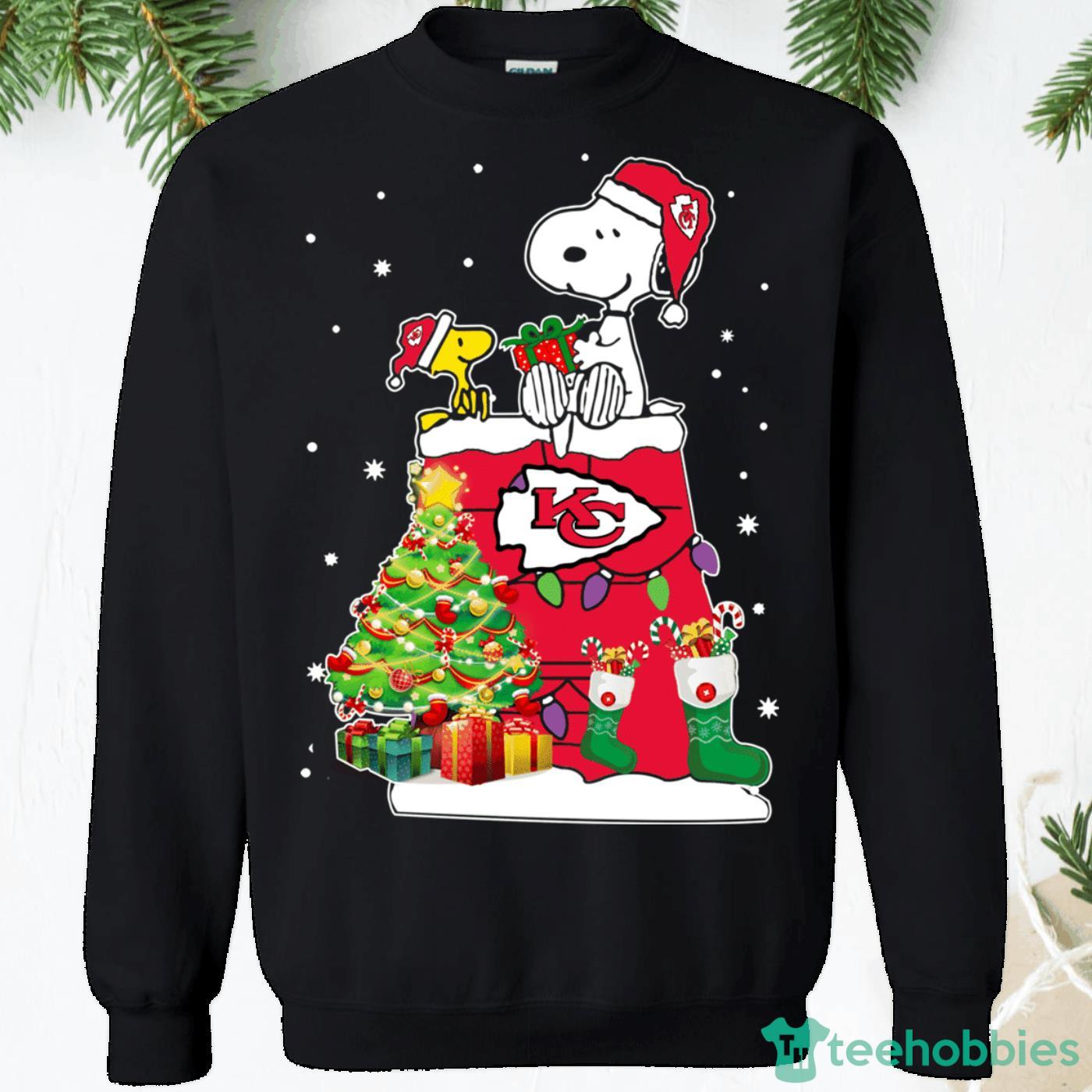 Snoopy Kansas City Chiefs Christmas shirt, hoodie, sweater, long