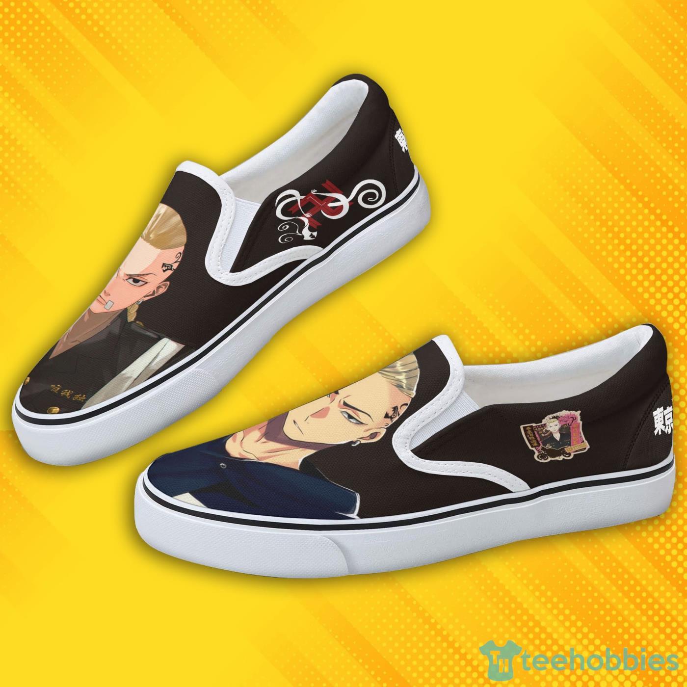 Ken Ryuguji Shoes Custom Tokyo Revengers Anime Slip On Shoes Product Photo 3 Ken Ryuguji Shoes Custom Tokyo Revengers Anime Slip On Shoes Product Photo 3