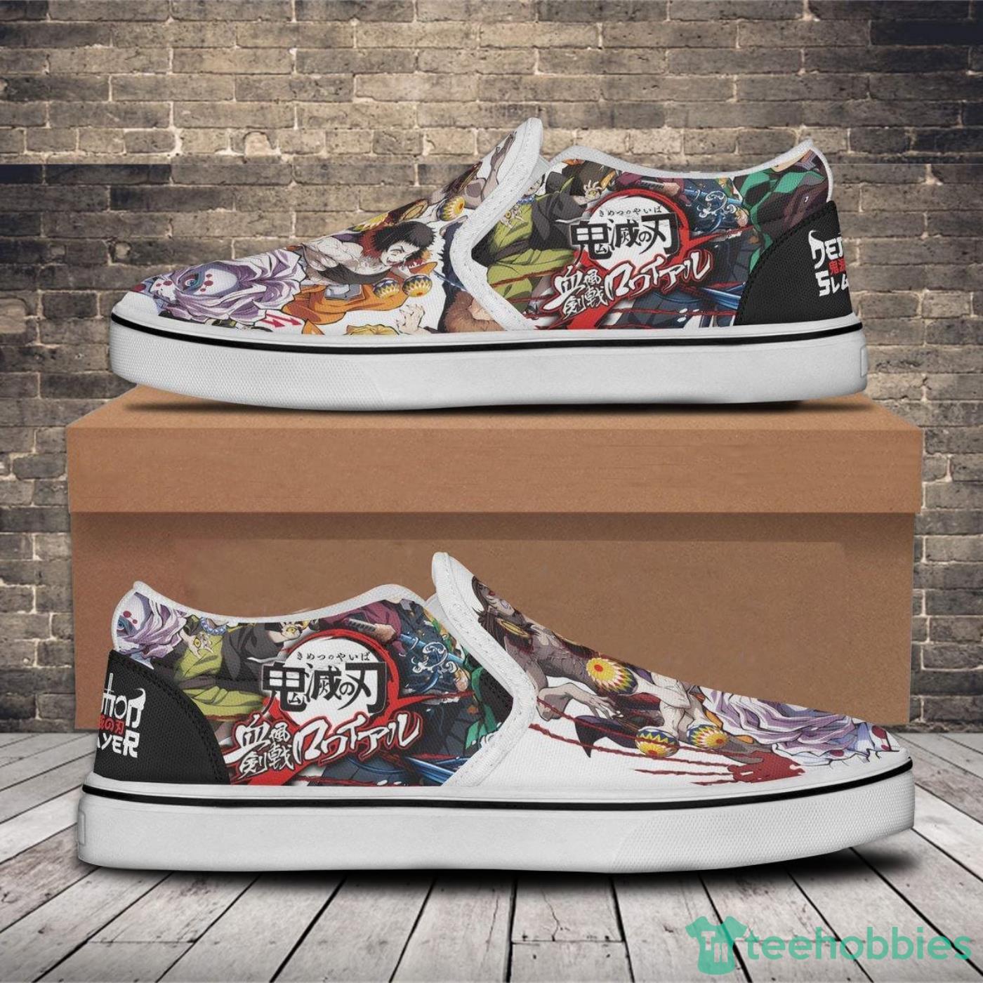 KNY Shoes Custom Anime Slip On Shoes Product Photo 2 KNY Shoes Custom Anime Slip On Shoes Product Photo 2