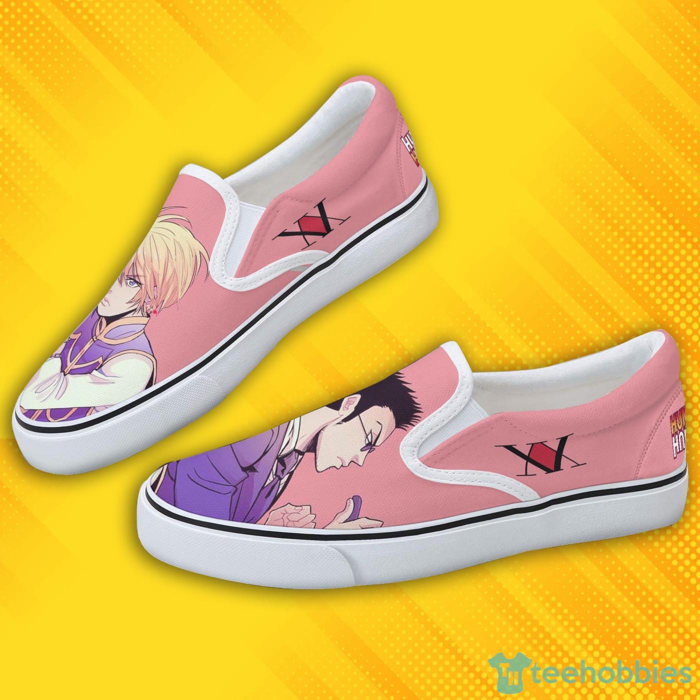 Leorio Paradinight Shoes Custom Hunter x Hunter Anime Slip On Shoes