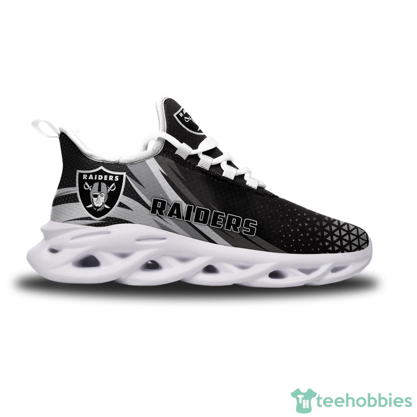 Las Vegas Raiders Emblematic Custom Name Chunky Sneaker AOP Gift Fans Max  Soul Shoes - YesItCustom