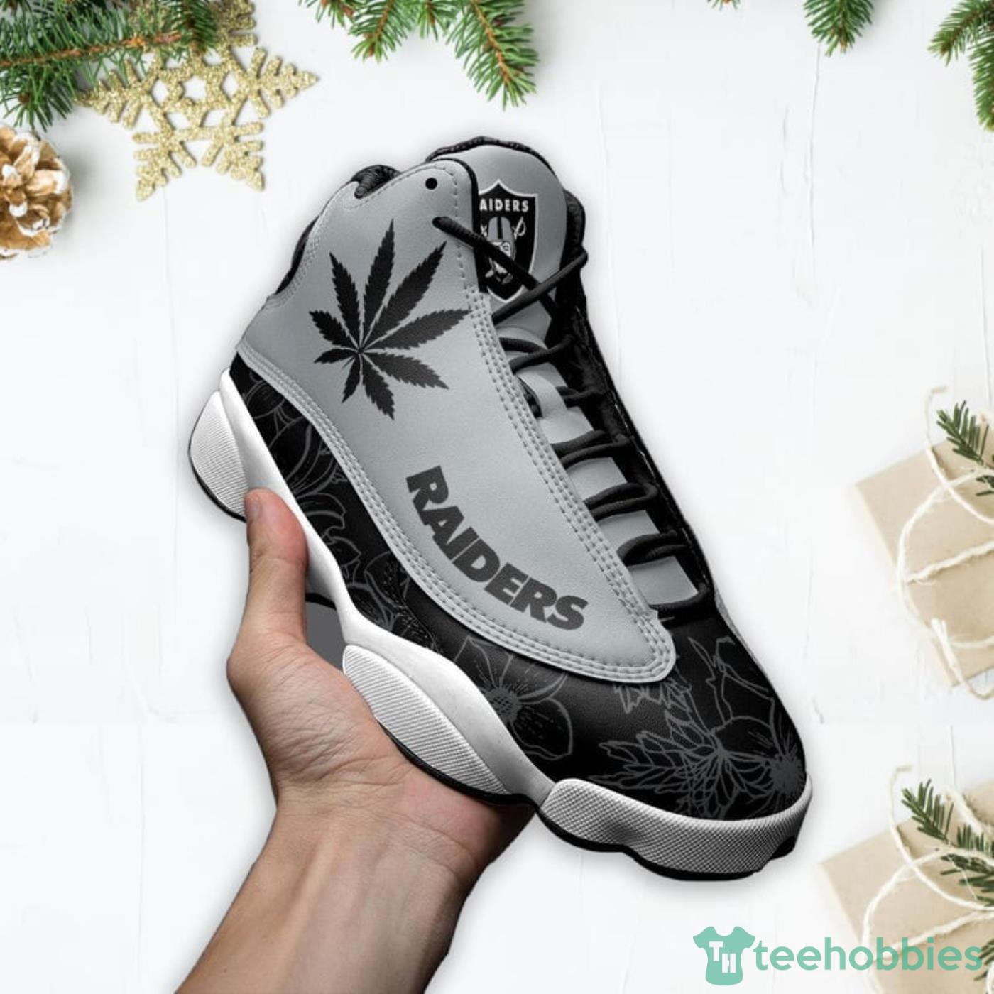 Las Vegas Raiders NFL Personalized Air Jordan 13 For Fans