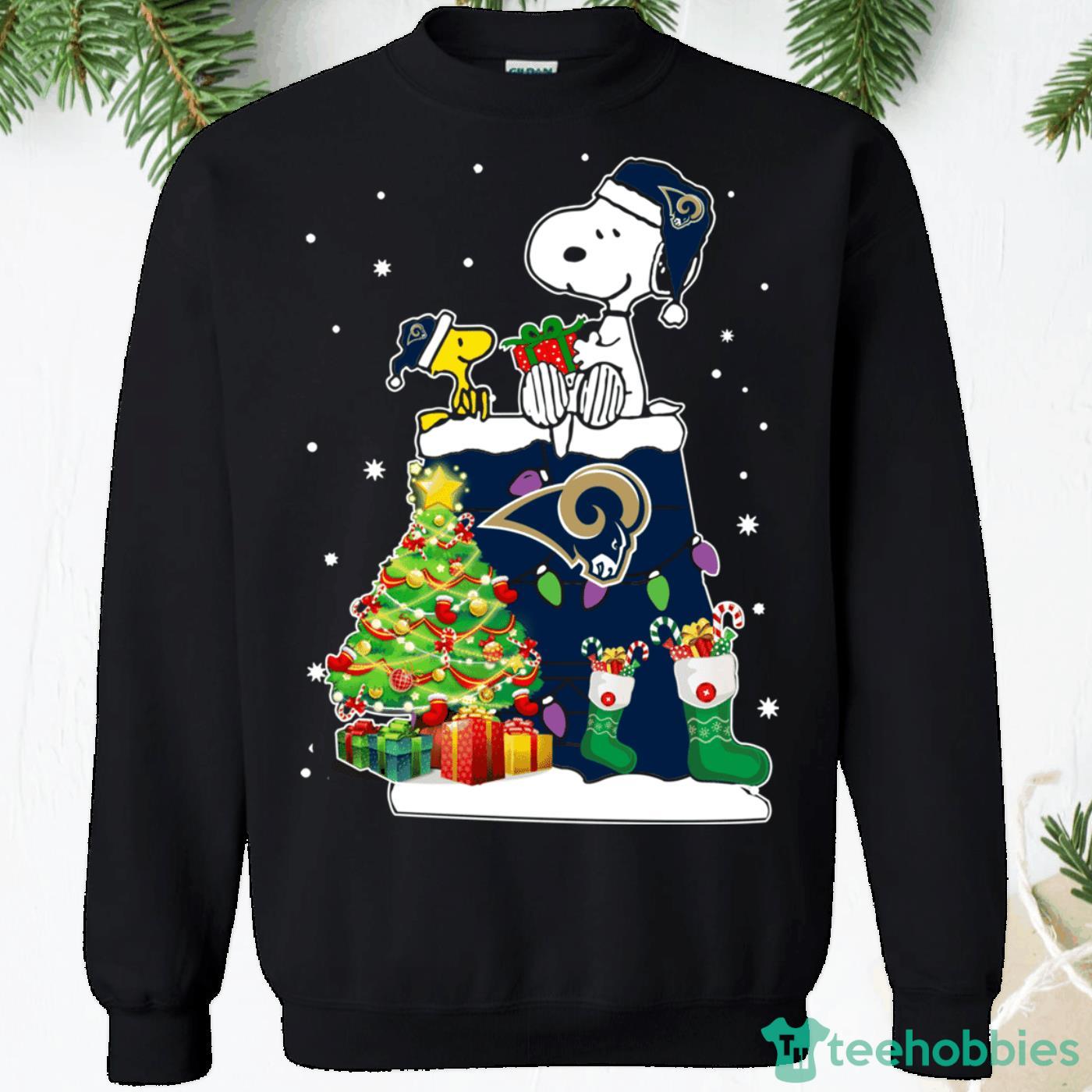 Snoopy Los Angeles Rams Christmas Shirt