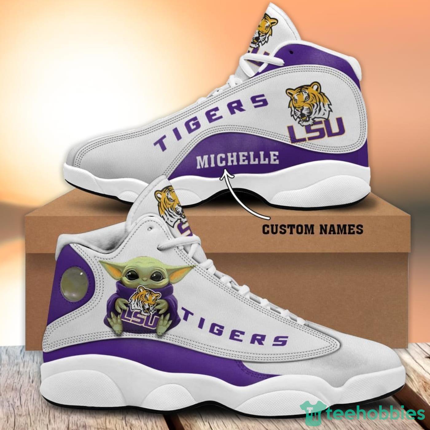 Personalized Shoes Detroit Tigers Air Jordan 13 Custom Name - USALast