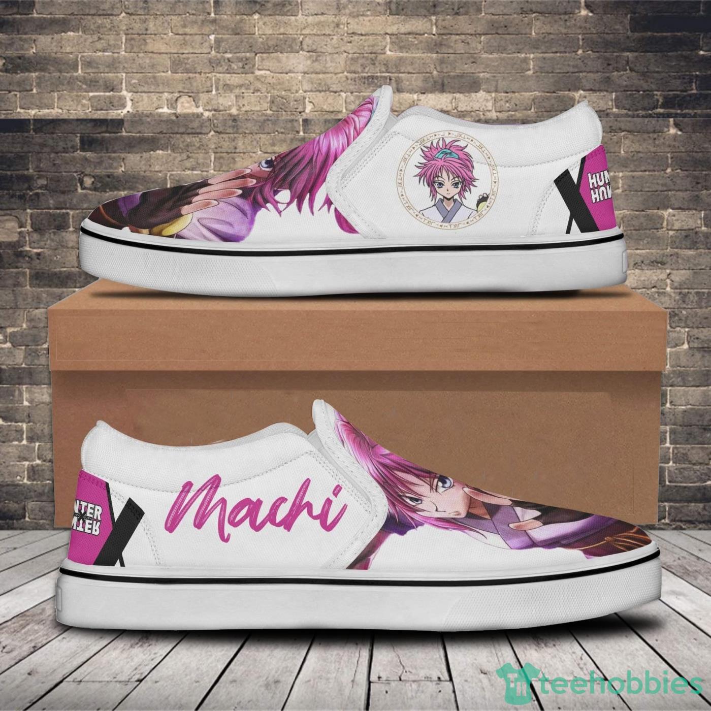 Leorio Paradinight Shoes Custom Hunter x Hunter Anime Slip On Shoes