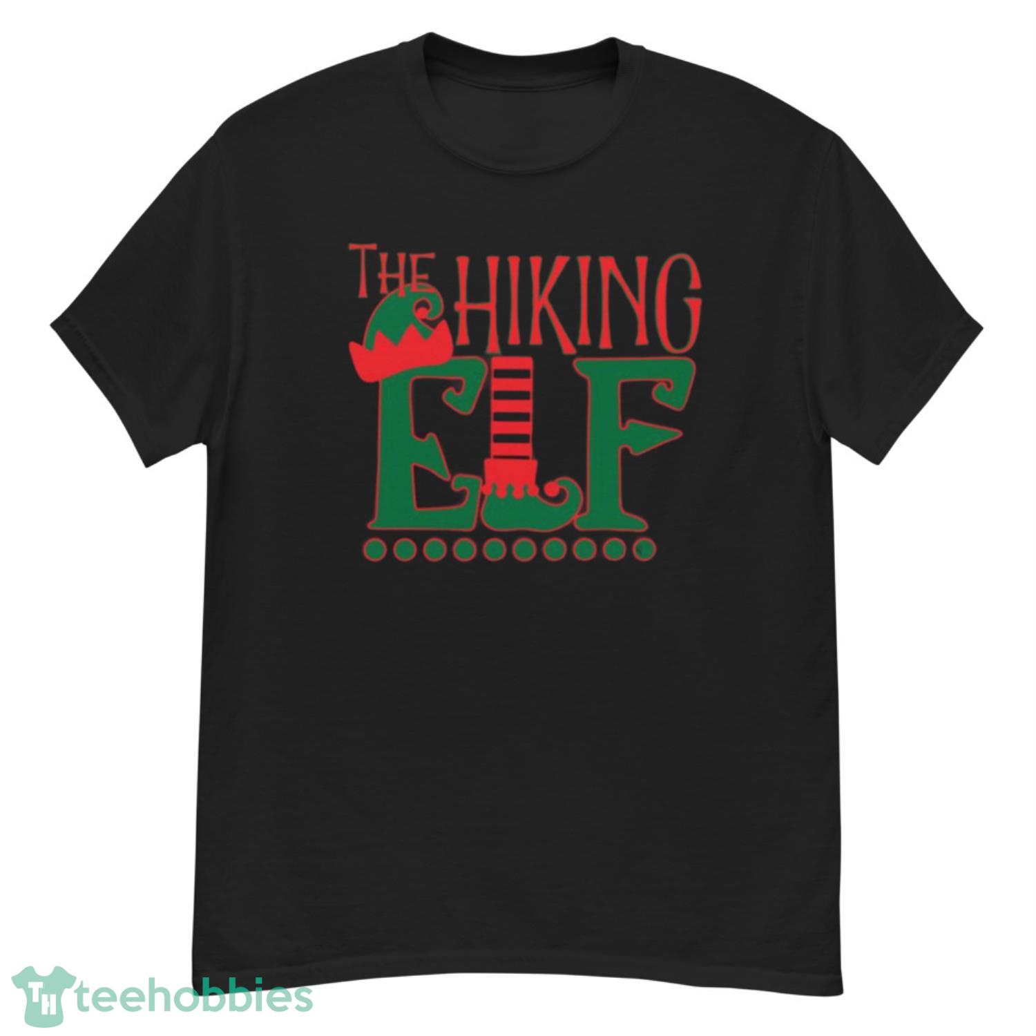 Matching Family Funny The Hiking Elf Christmas Shirt - G500 Men’s Classic T-Shirt