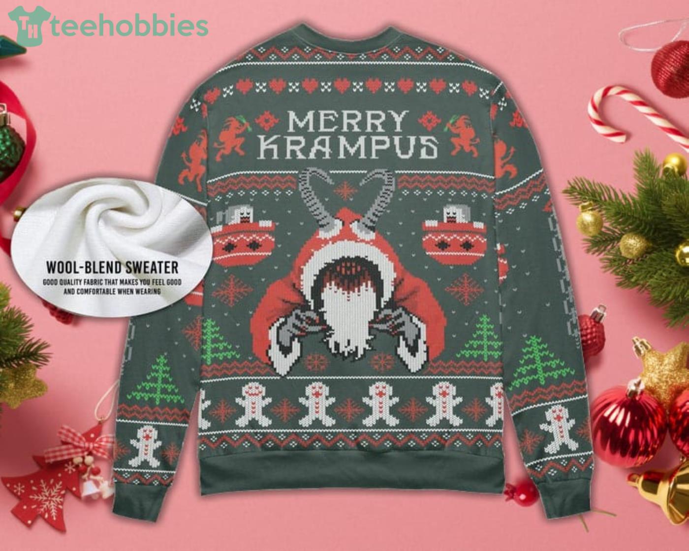 Merry hot sale krampus sweater