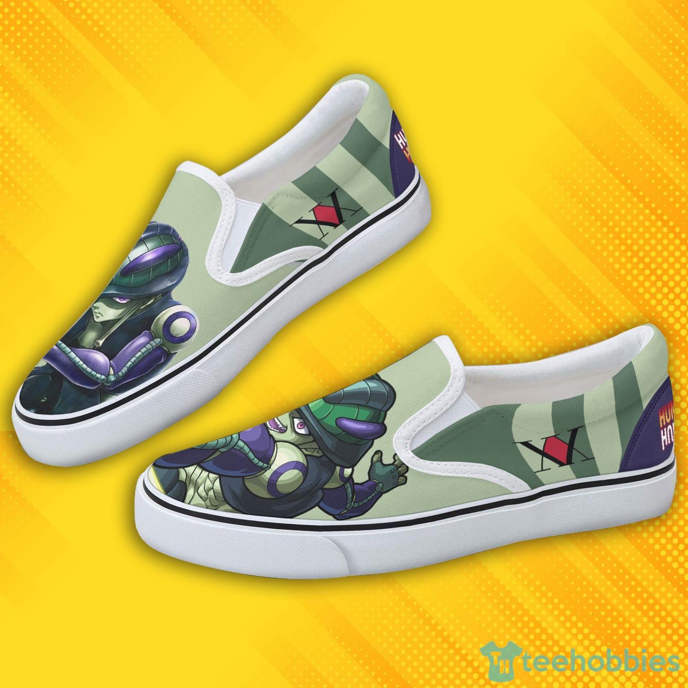 Leorio Paradinight Shoes Custom Hunter x Hunter Anime Slip On Shoes