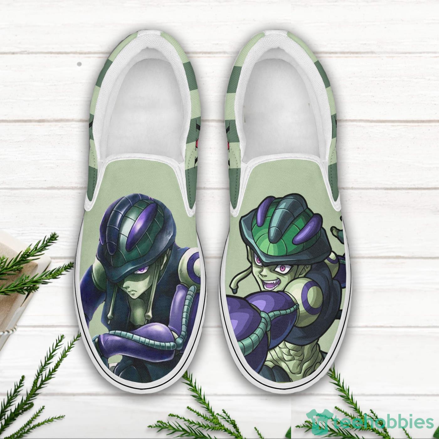 Leorio Paradinight Shoes Custom Hunter x Hunter Anime Slip On Shoes