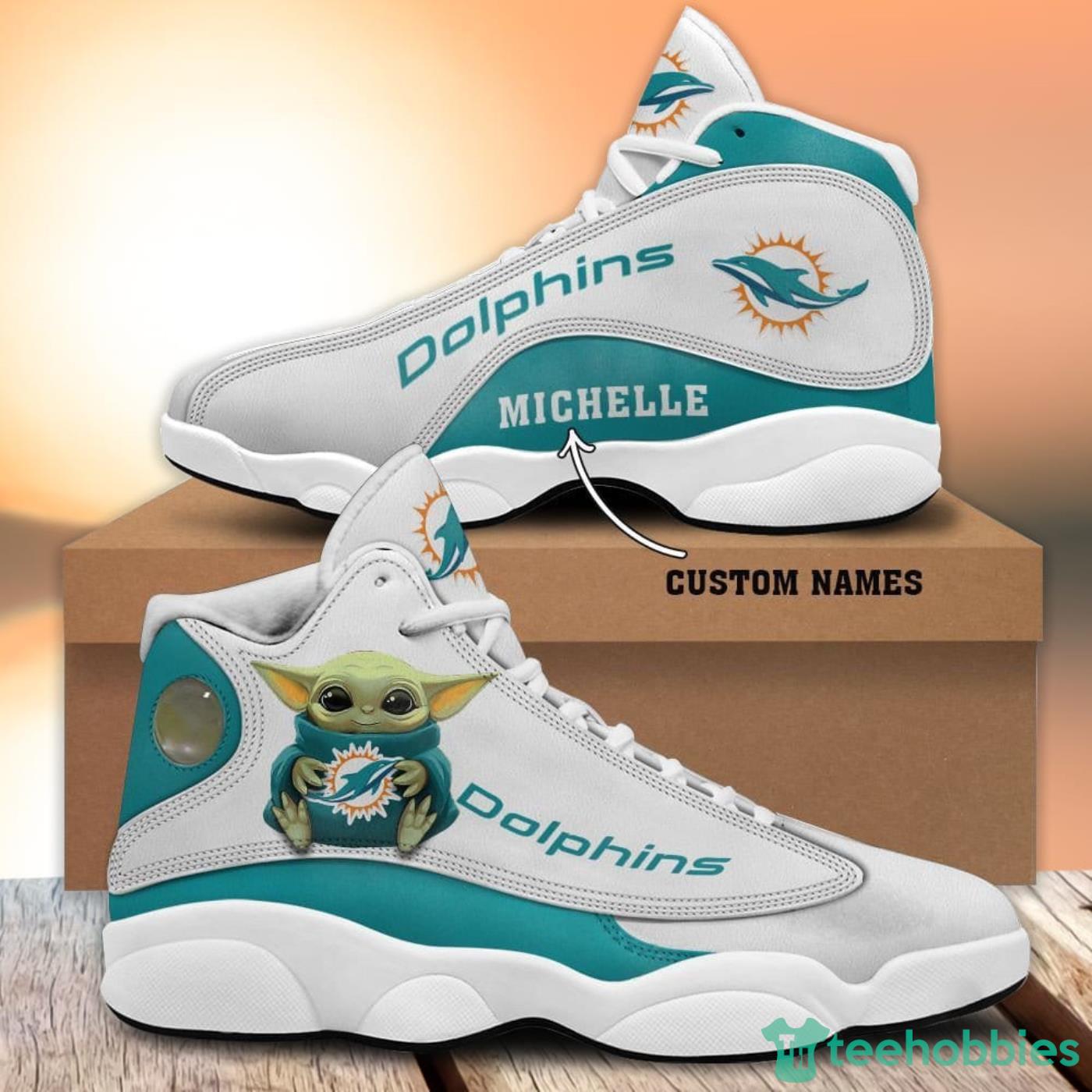 Miami Dolphins Shoes Custom High Top Sneakers For Fans