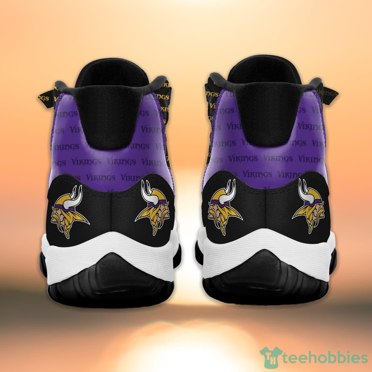 Minnesota Vikings Football Team Personalized Air Jordan 4 Shoes - The  Clothes You'll Ever Need