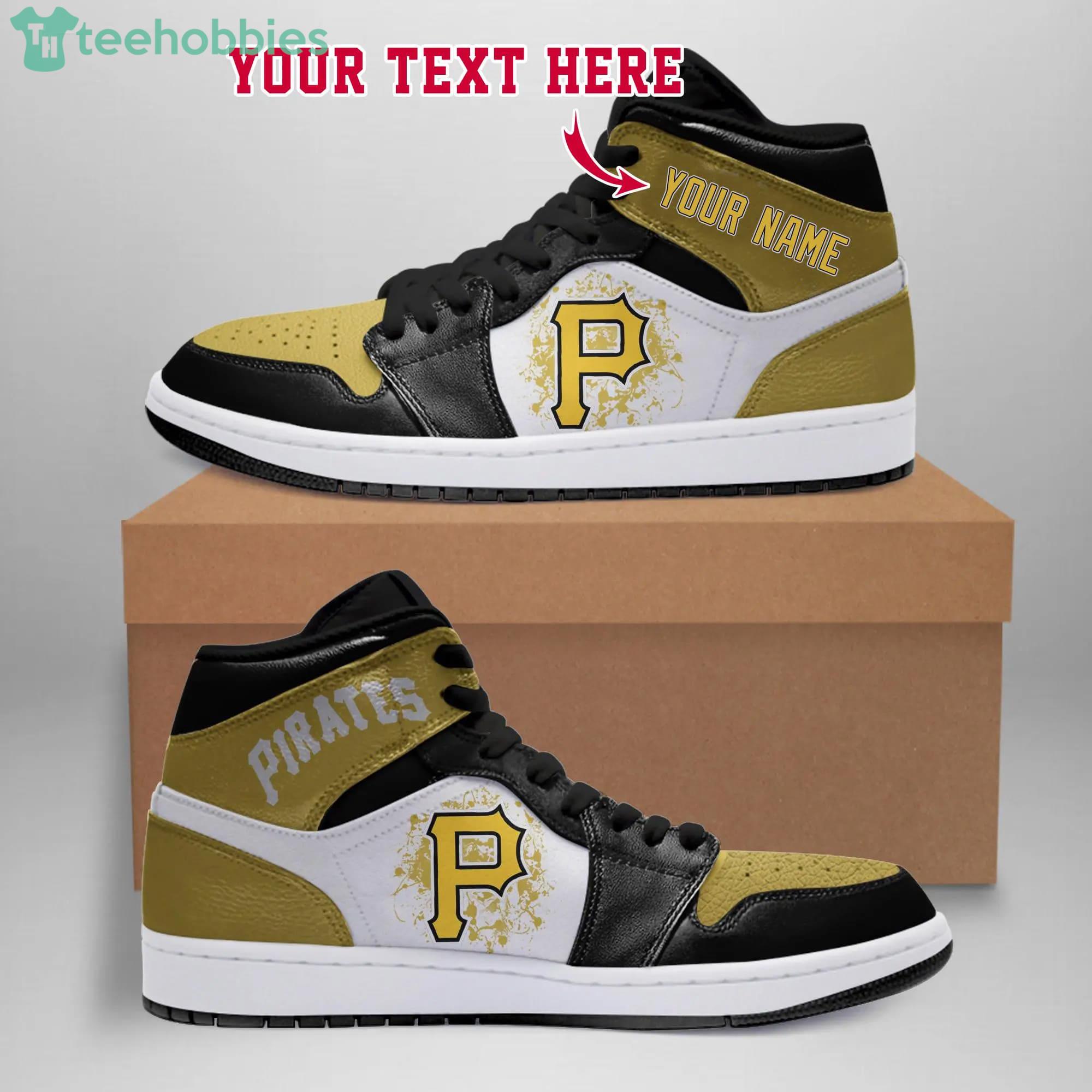 MLB Pittsburgh Pirates Air Jordan 13 Custom Name Shoes Sneaker For Fans