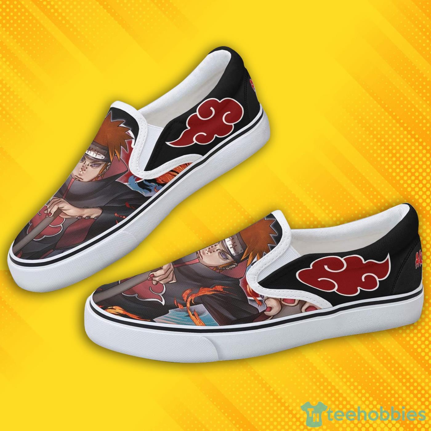 Nagato Custom Naruto Anime Slip On Shoes