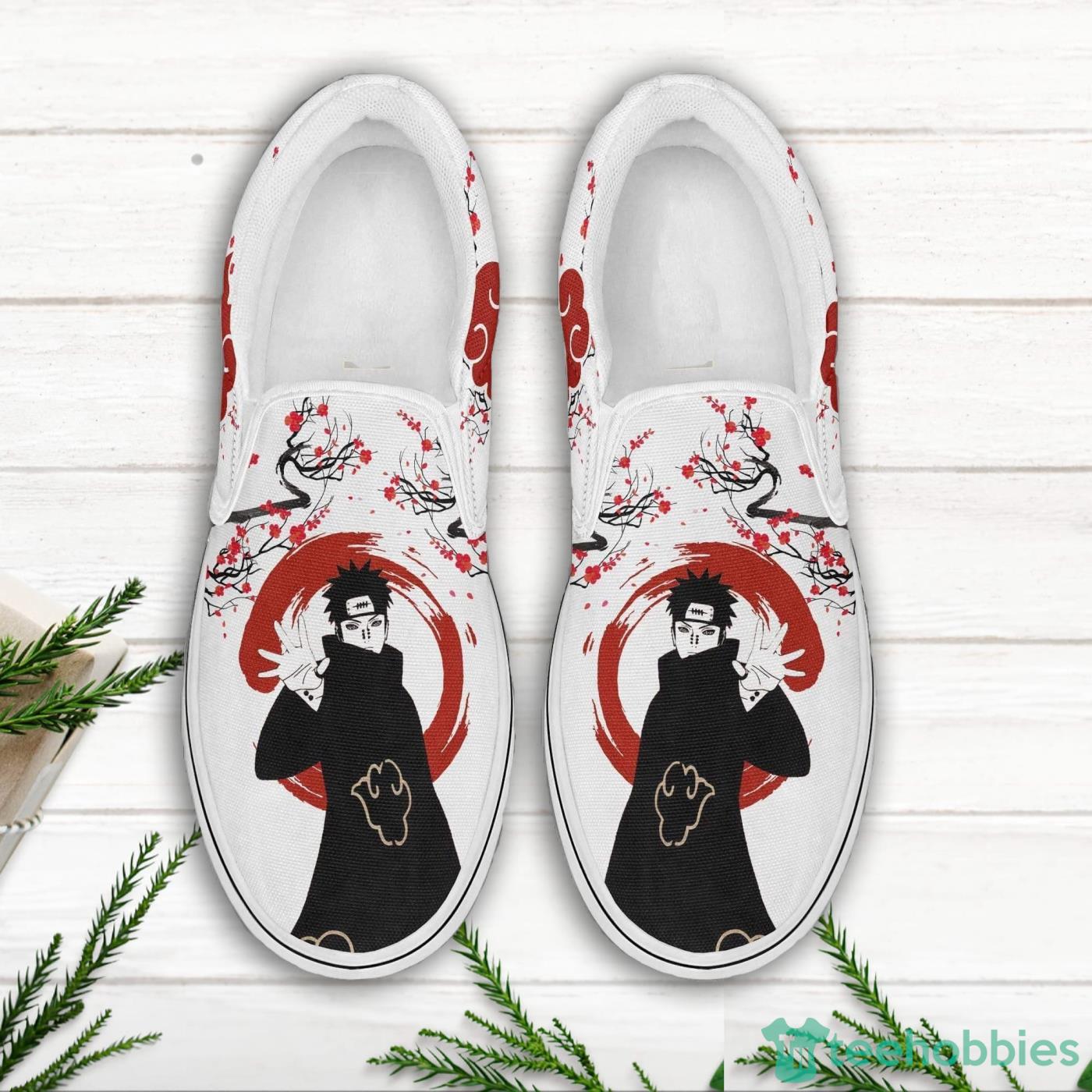 Nagato Custom Naruto Anime Slip On Shoes