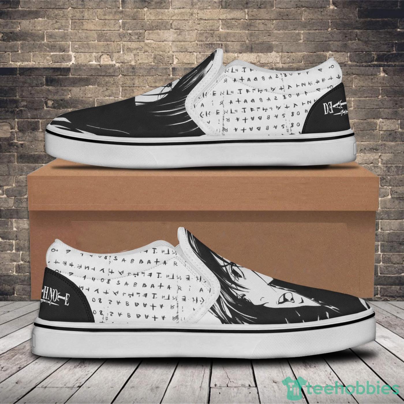 Naomi Misora Custom Death Note Anime Slip On Shoes image Naomi Misora Custom Death Note Anime Slip On Shoes Product Photo 2