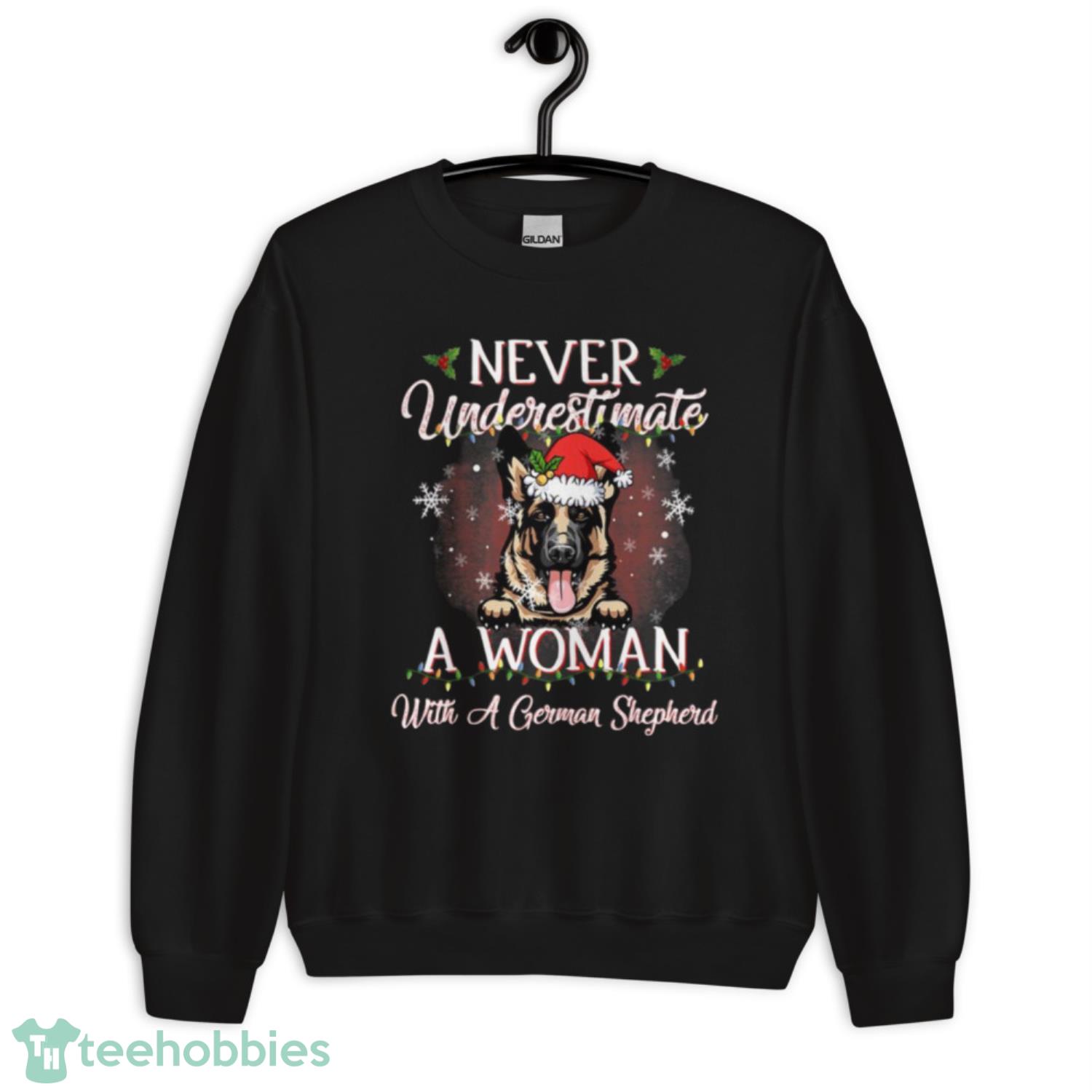 German shepherd clearance christmas shirt