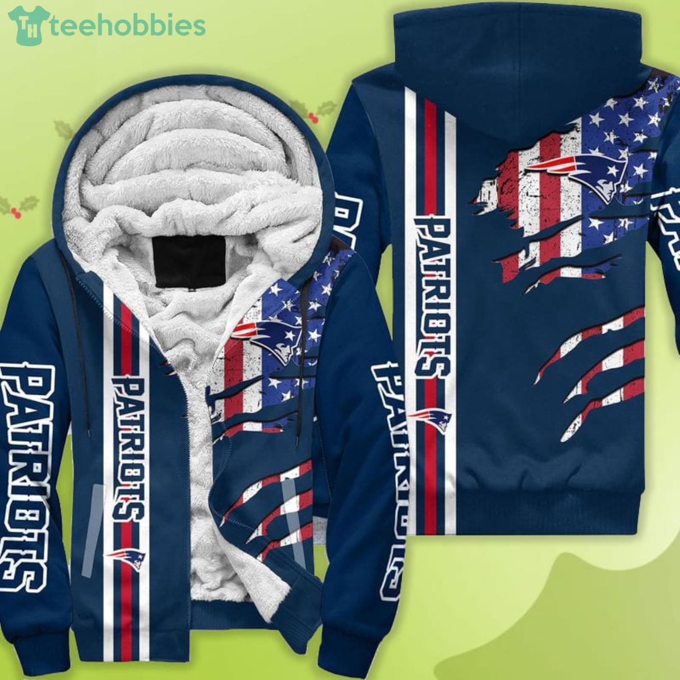 New England Patriots American Flag All Over Printed 3D Shirts image New England Patriots American Flag All Over Printed 3D Shirts Product Photo 5