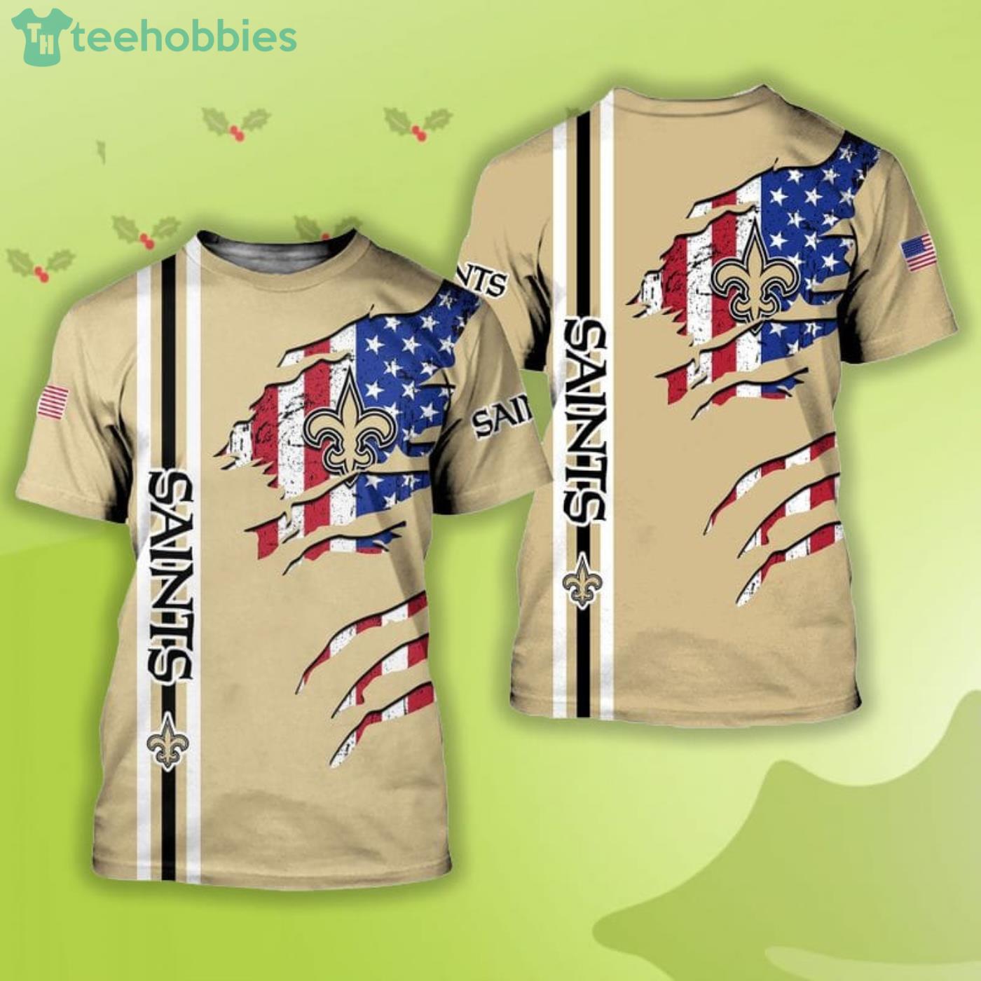 New Orleans Saints Military Shirt 3D For Men And Women - Freedomdesign