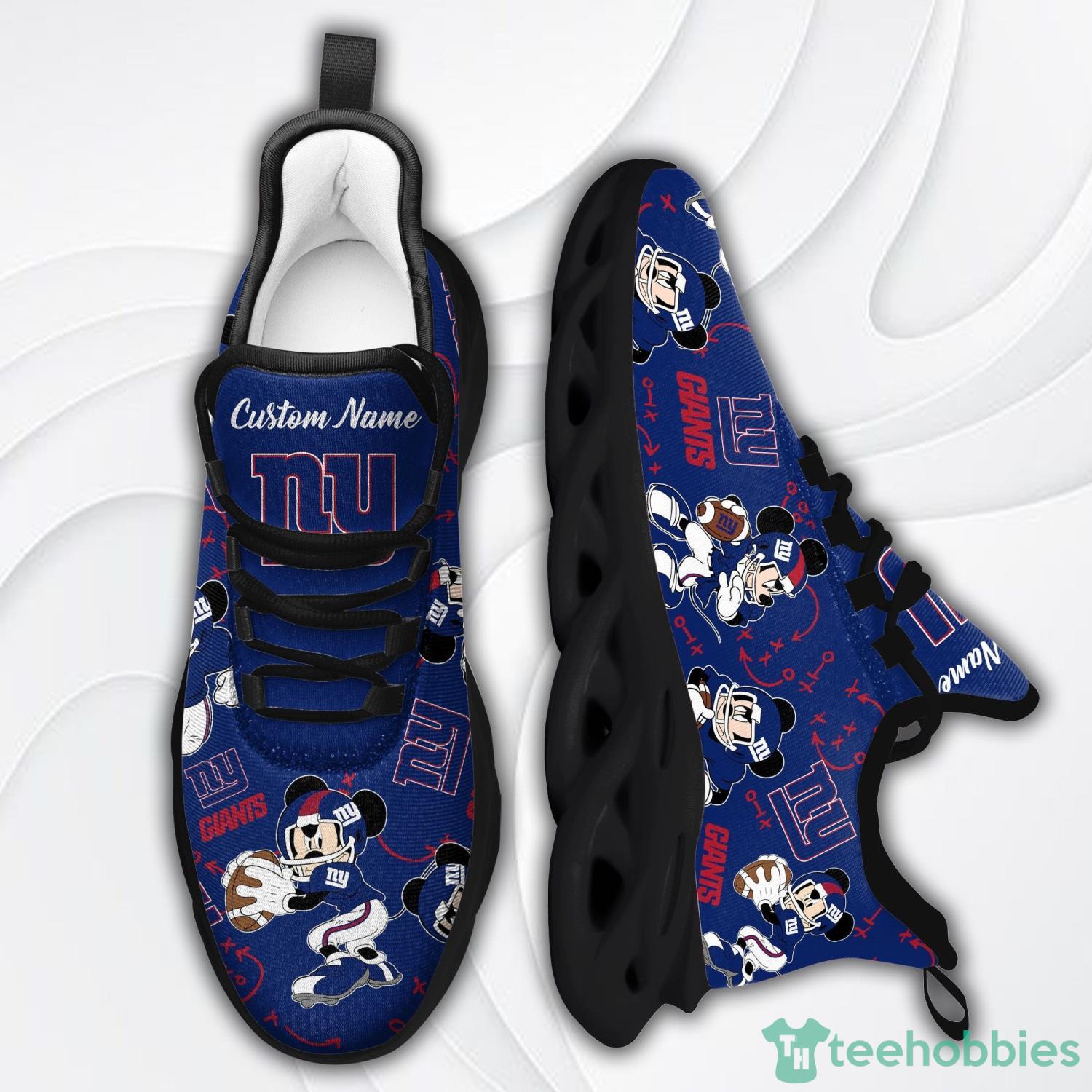 New York Giants Mickey Custom Name Max Soul Sneaker Running Shoes Product Photo 3 New York Giants Mickey Custom Name Max Soul Sneaker Running Shoes Product Photo 3