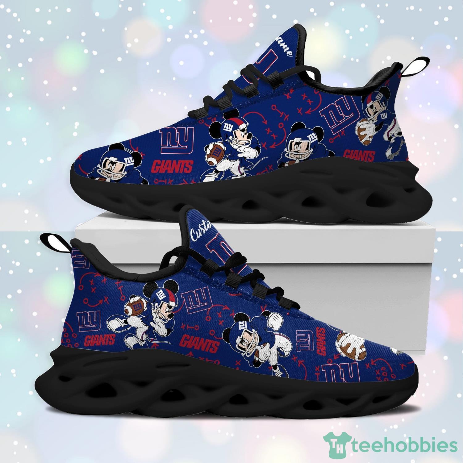 New York Giants Mickey Custom Name Max Soul Sneaker Running Shoes Product Photo 5 New York Giants Mickey Custom Name Max Soul Sneaker Running Shoes Product Photo 5