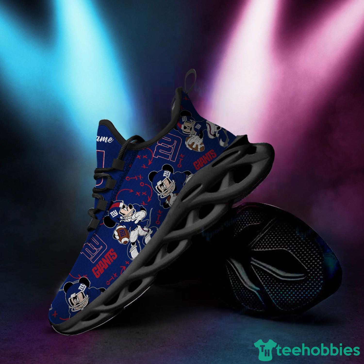 New York Giants Mickey Custom Name Max Soul Sneaker Running Shoes Product Photo 6 New York Giants Mickey Custom Name Max Soul Sneaker Running Shoes Product Photo 6