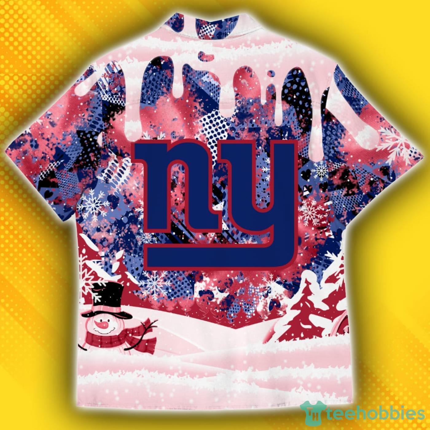 New York Giants Snoopy Dabbing The Peanuts American Christmas Dripping Hawaiian  Shirt