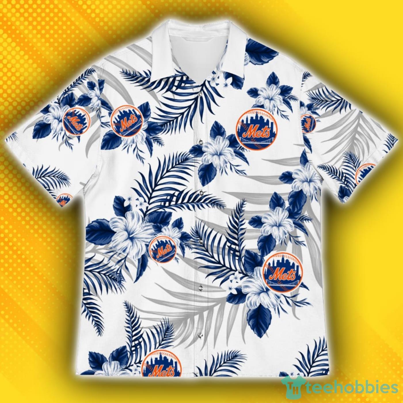 New York Mets Troipcal Hawaiian Shirt