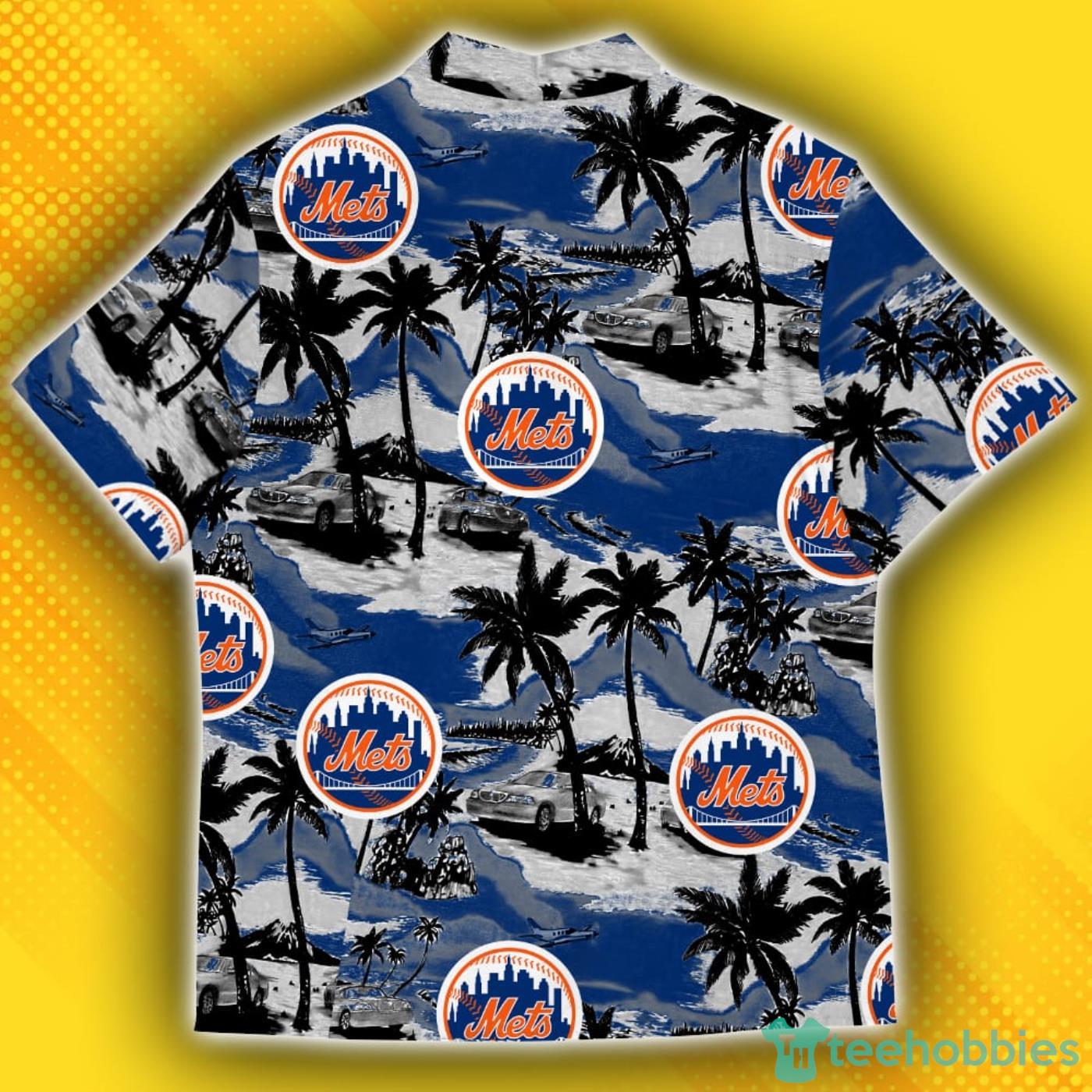 New York Mets Tropical Pattern For Fans Hawaiian Shirt and Short - Banantees