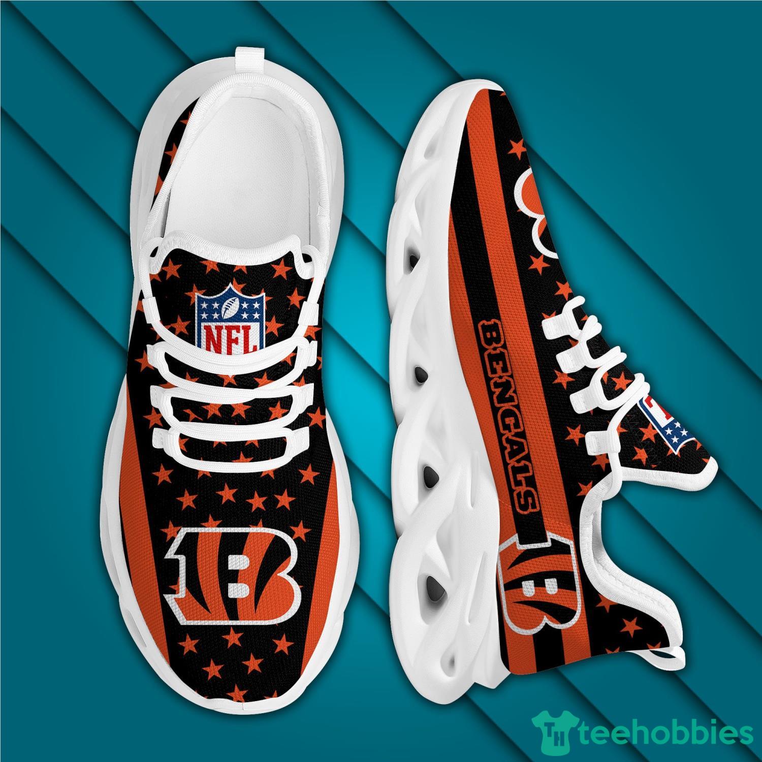 NFL Cincinnati Bengals All over Print Star Max Soul Sneaker Product Photo 1