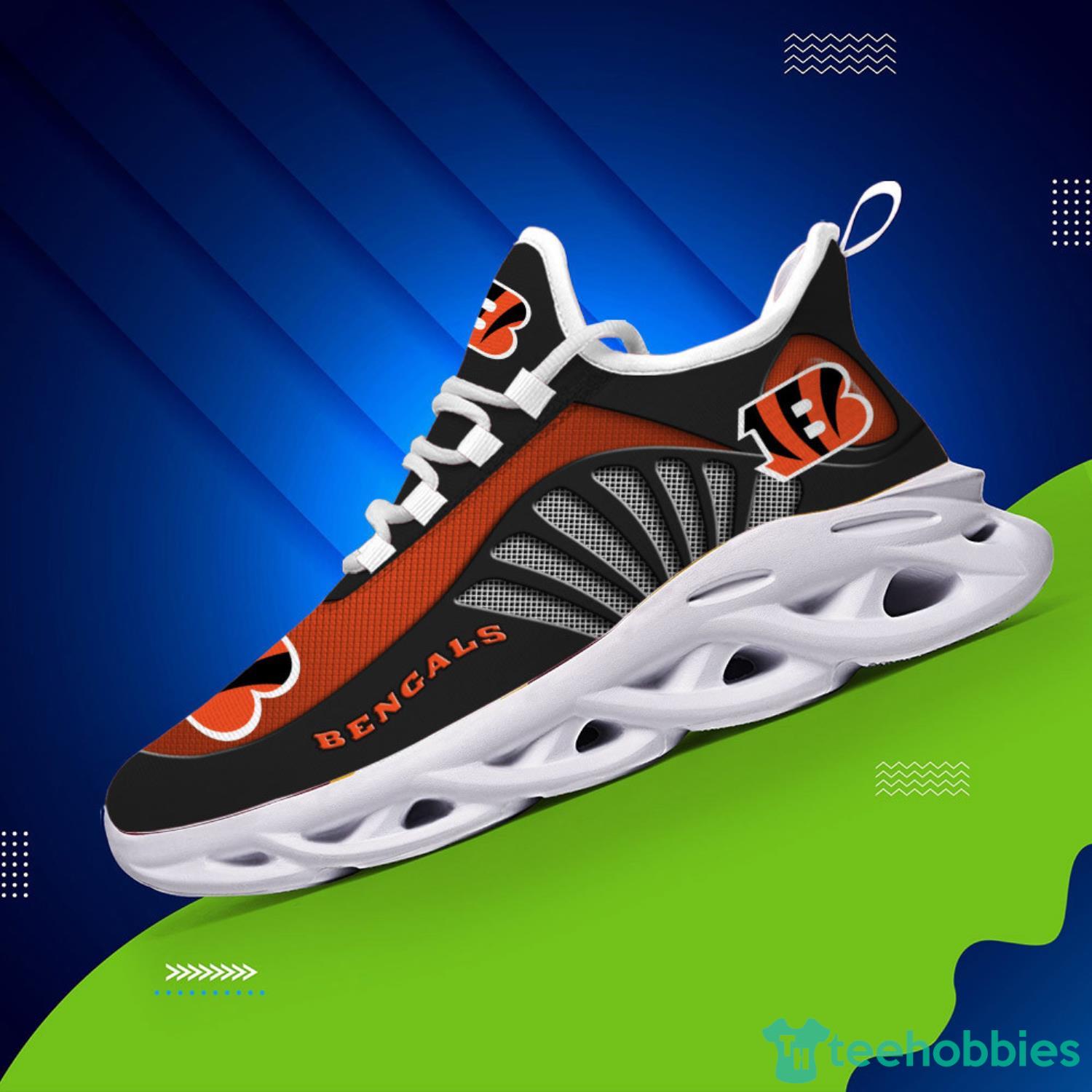 Cincinnati Bengals NFL Clunky Sneakers Max Soul Shoes - Growkoc