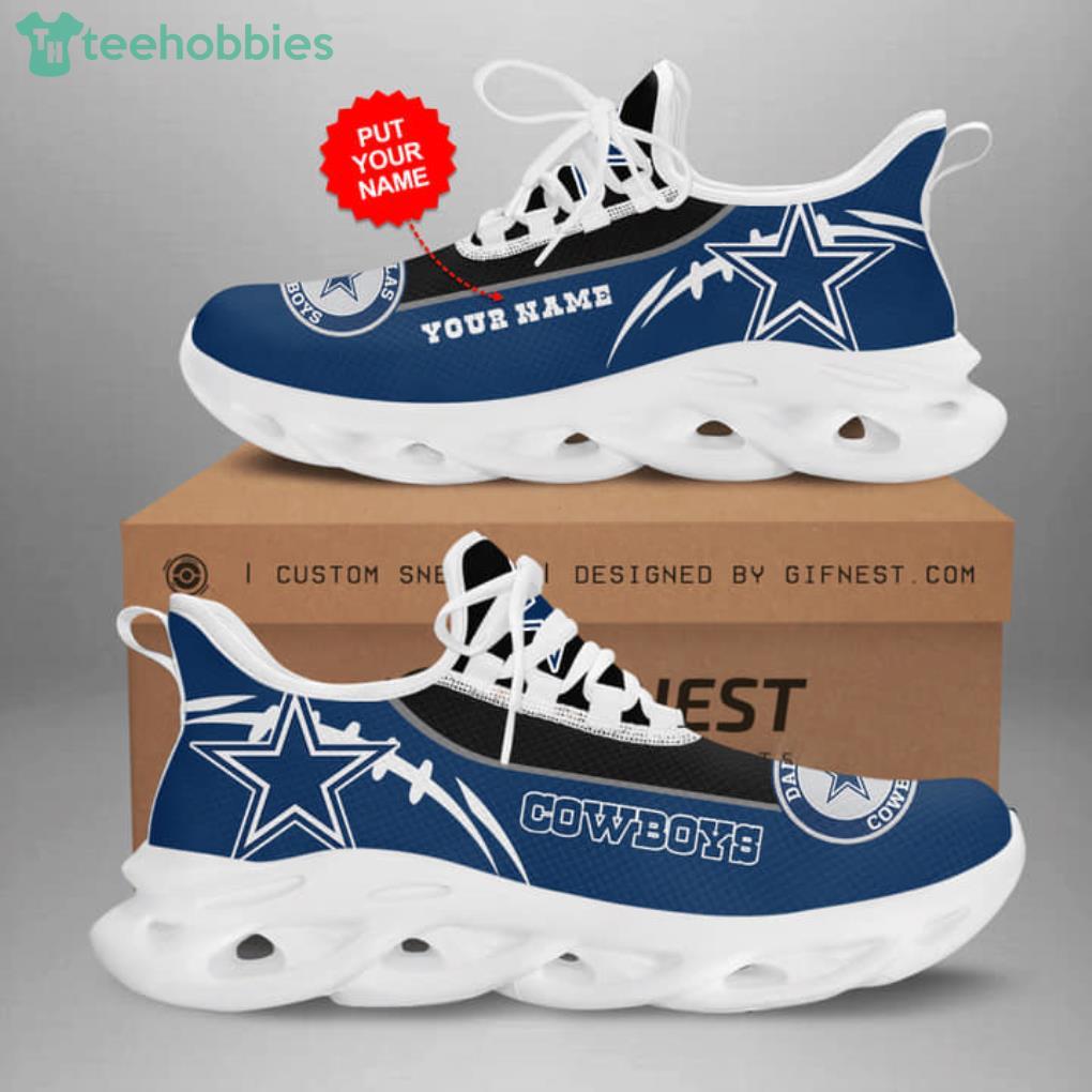 Dallas Cowboys NFL Custom Name Max Soul Shoes Bet Gift For Men