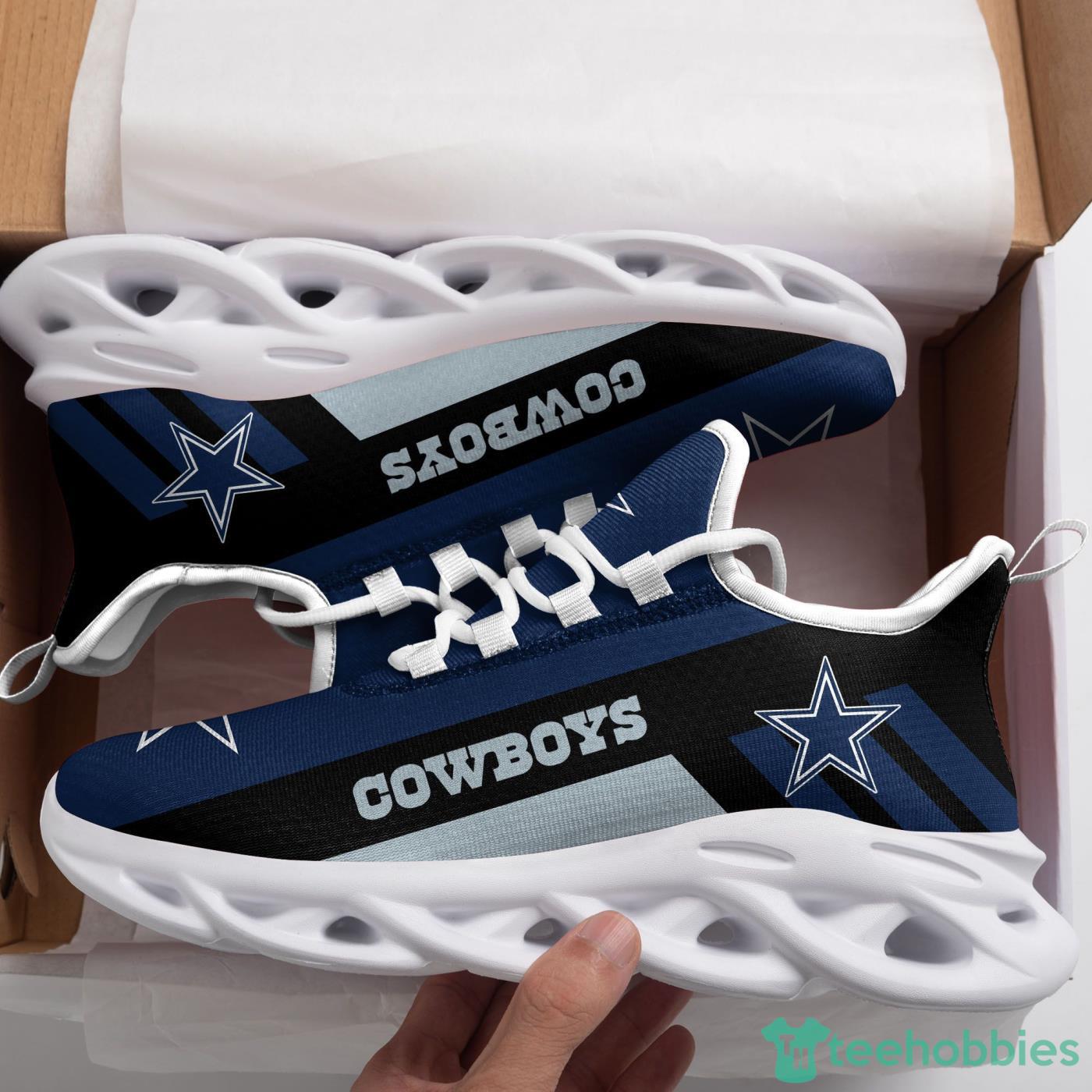 NFL Dallas Cowboys Logo Sneakers Max Soul Shoes For Men And Women -  Freedomdesign