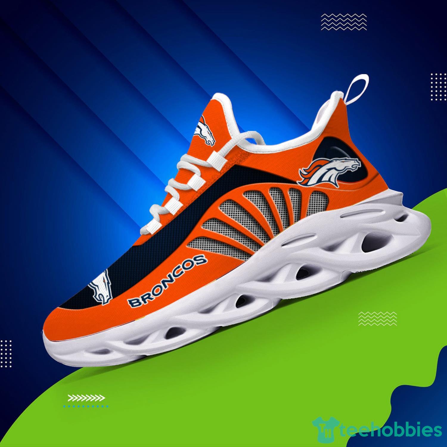 Check out these amazing Denver Broncos Nike running shoes