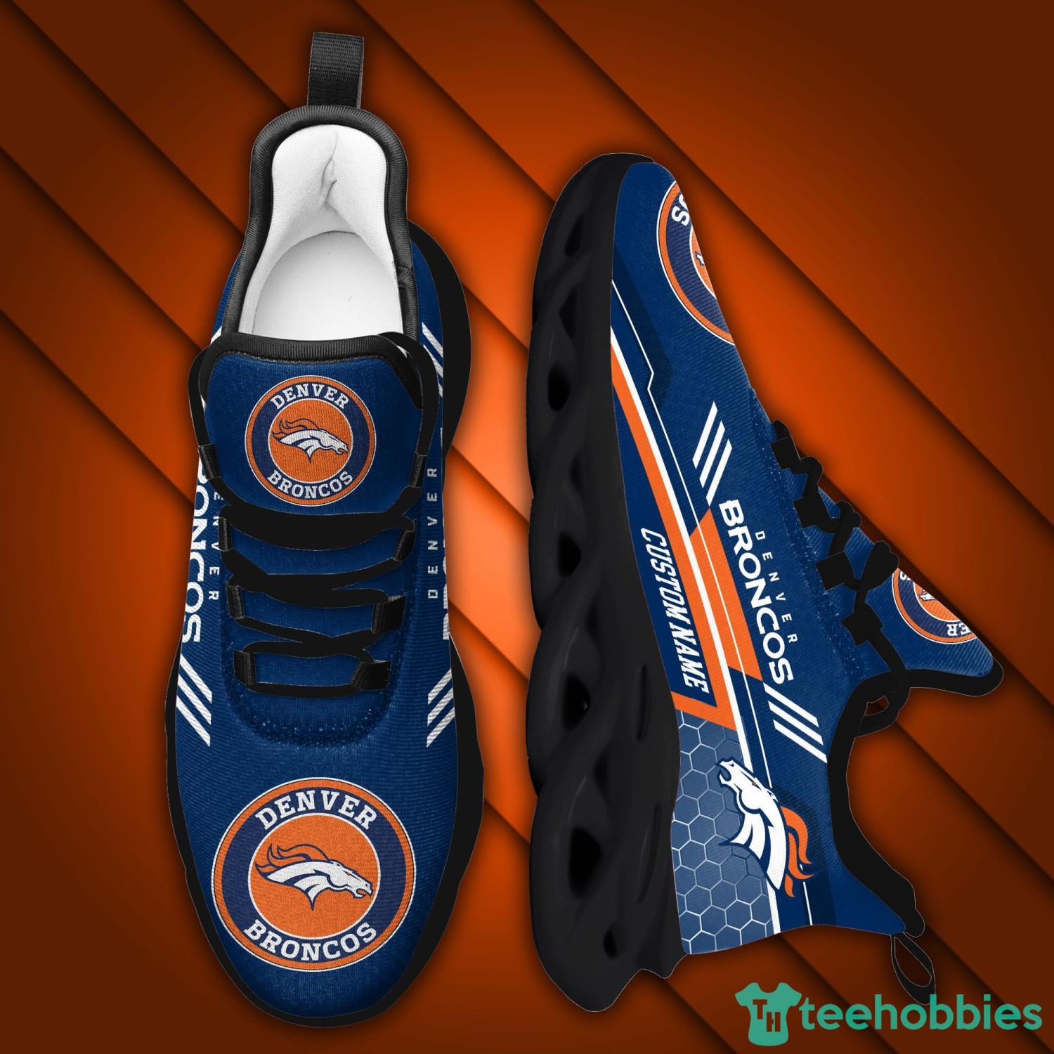 Denver Broncos NFL Max Soul Shoes Custom Name Sneakers For Men And Women -  Freedomdesign