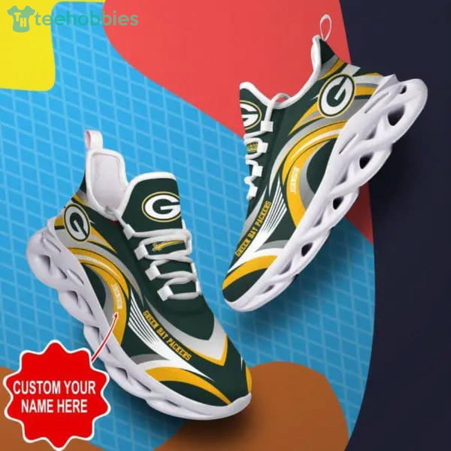 NFL Green Bay Packers Custom Name Yellow Green Special Max Soul