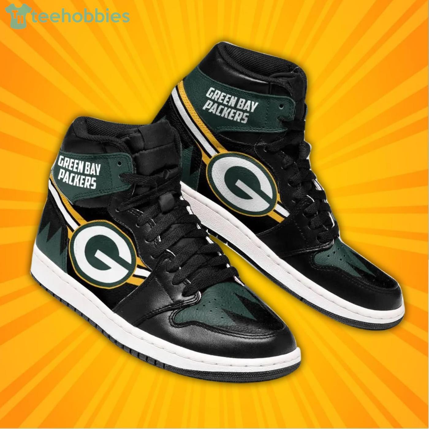 NFL Green Bay Packers Green Black Edition Air Jordan Hightop