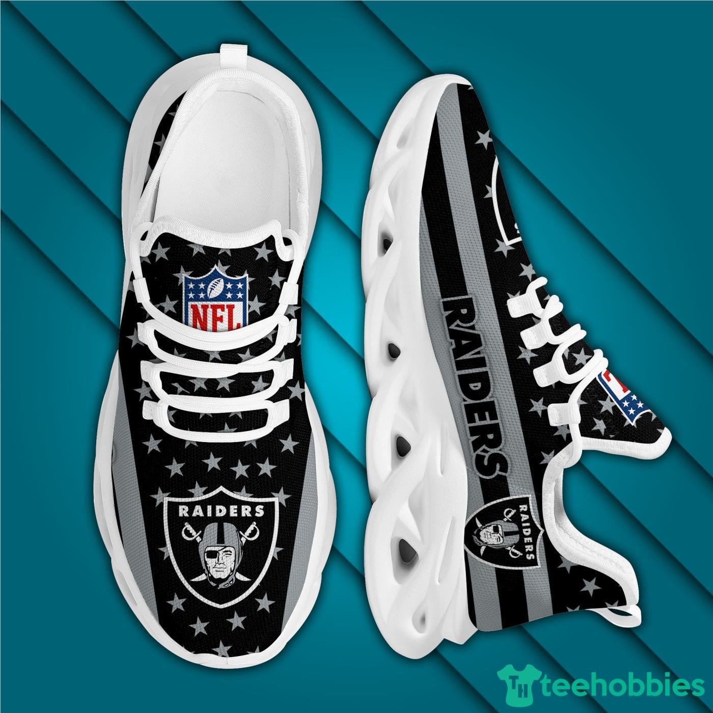 Las Vegas Raiders Nfl Big Logo Bling Bling Football Team 15 Air Jordan 13  Sneaker Shoes - It's RobinLoriNOW!