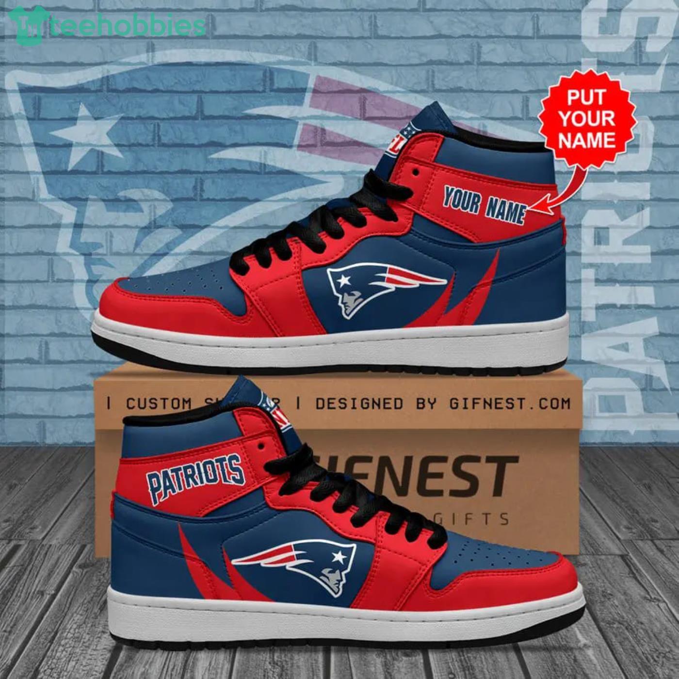 Custom patriots clearance shoes