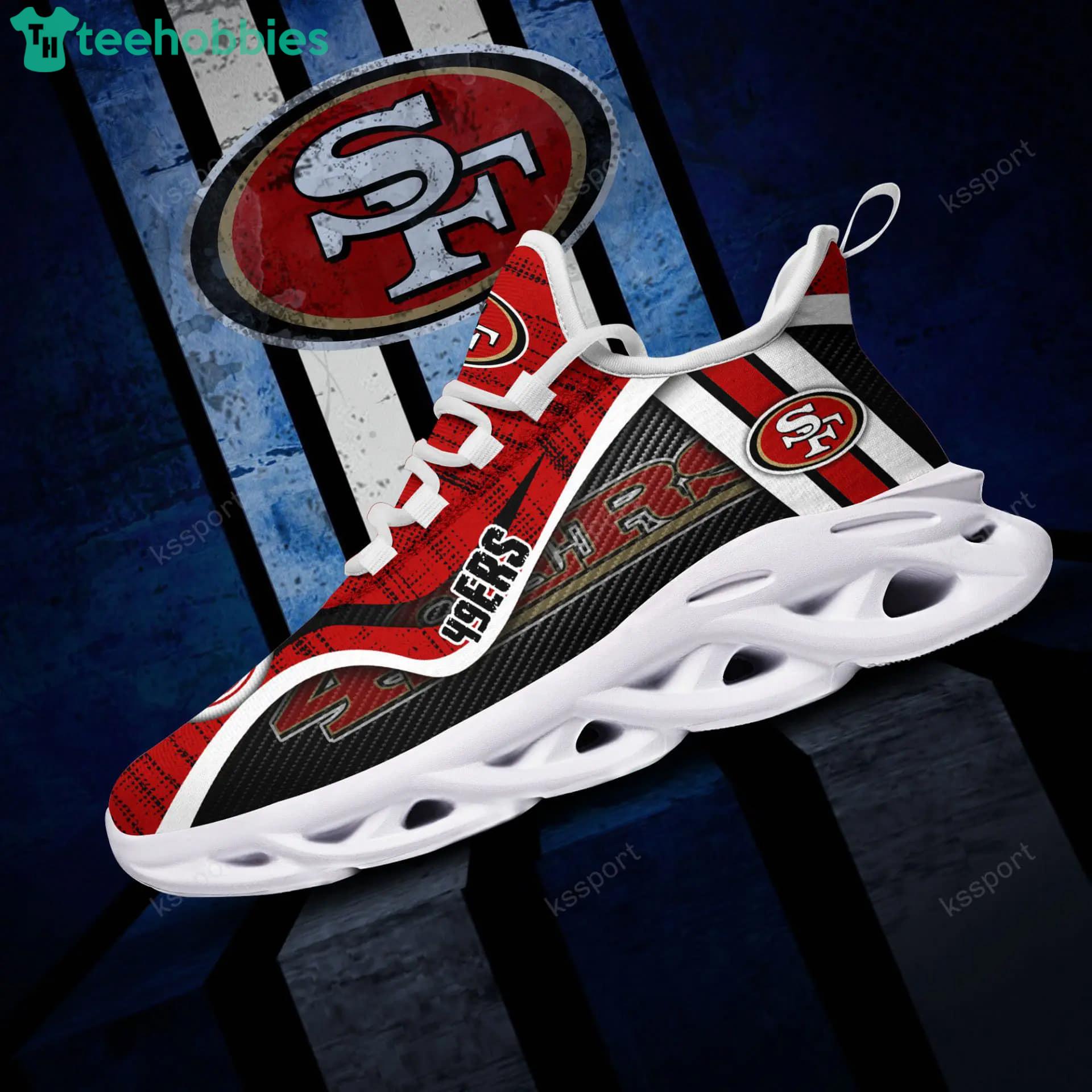 San Francisco 49ers Red Basic Low Top Canvas Shoes - Teexpace