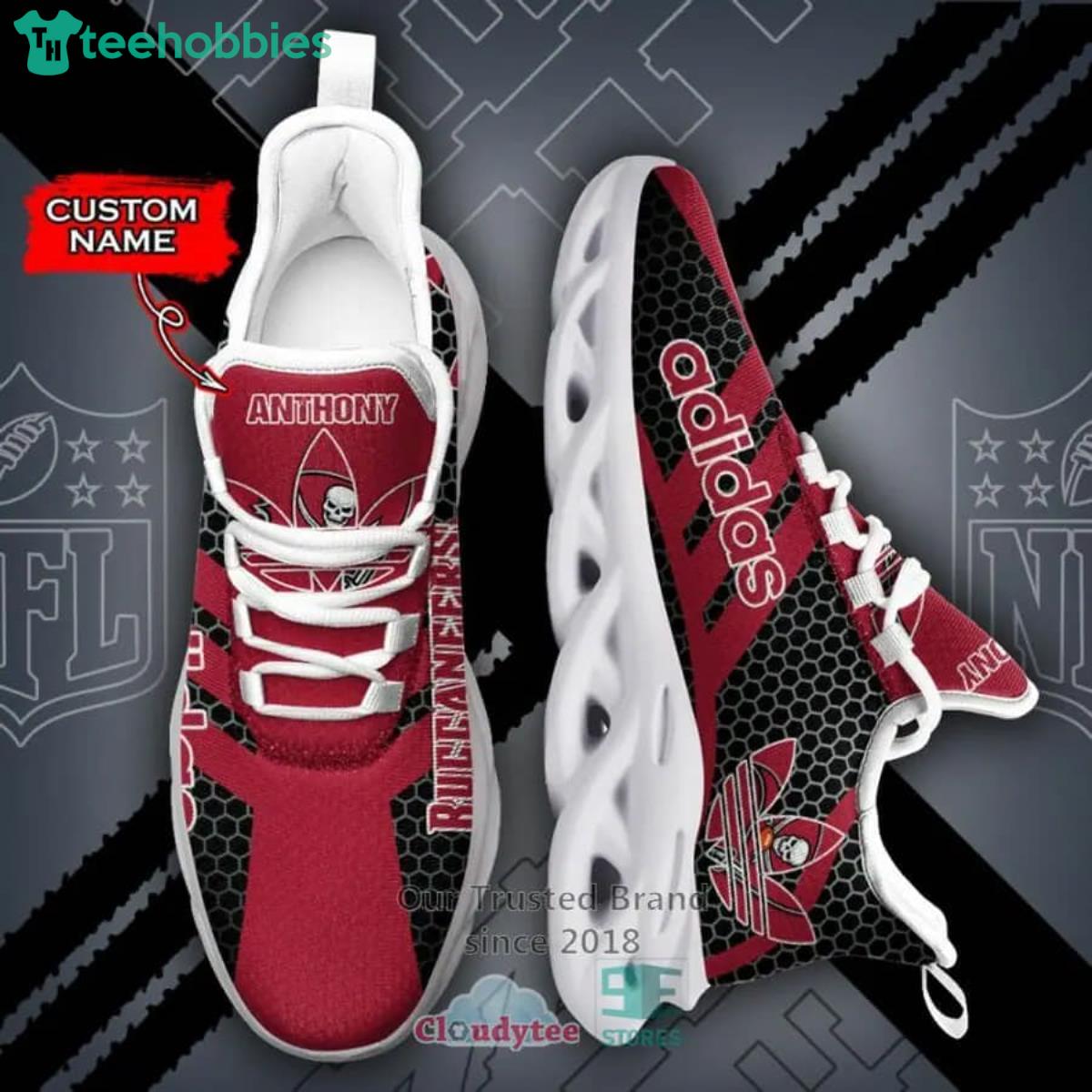 Detroit Red Wings Custom Name NHL Max Soul Shoes Gift For Fans Running  Sneaker - Banantees