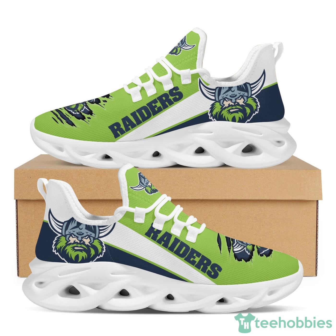 NRL Canberra Raiders Max Soul Sneaker Product Photo 1 NRL Canberra Raiders Max Soul Sneaker Product Photo 1