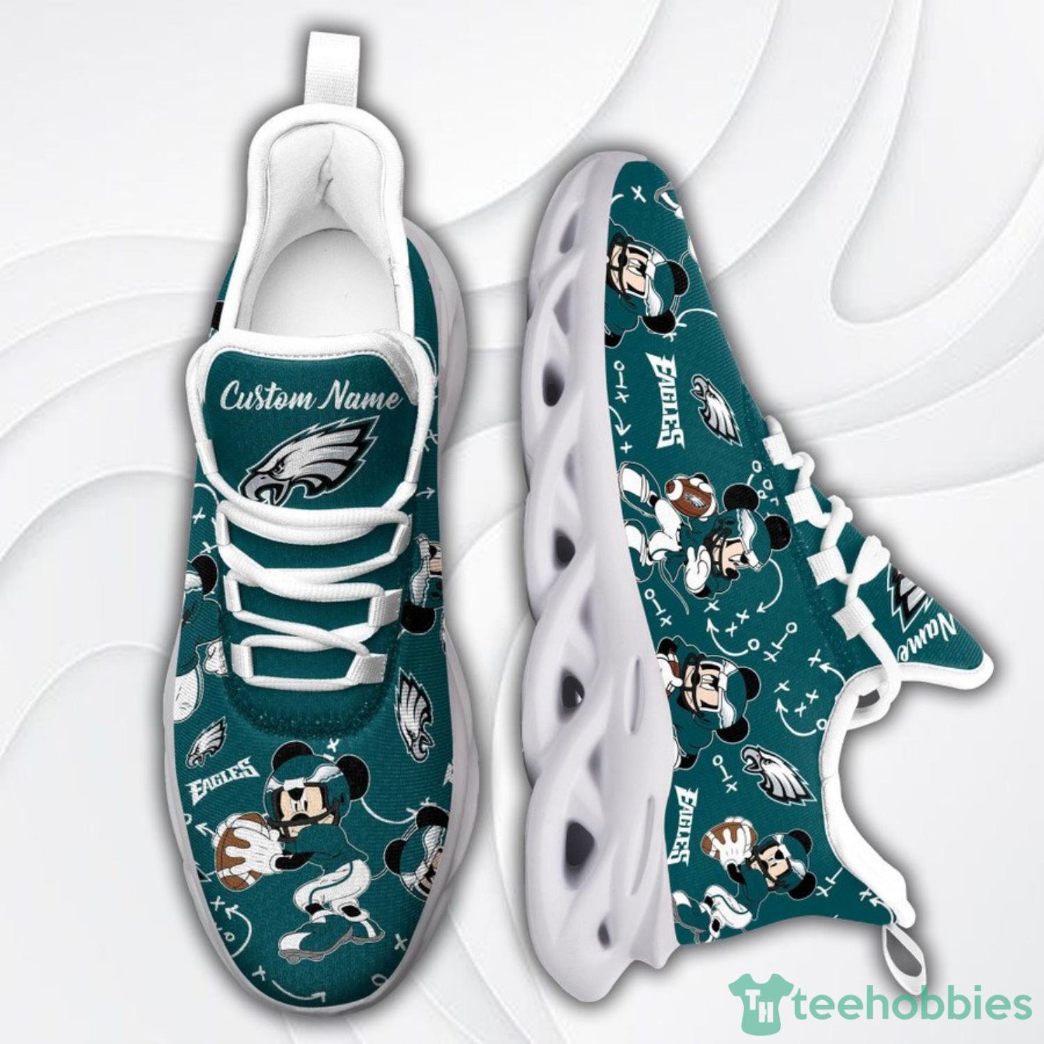 Philadelphia Eagles Max Soul Sneakers Custom Name Running Shoes