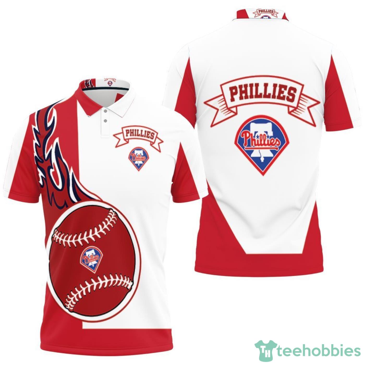 Philadelphia Phillies 3D Polo Shirt For Fans Product Photo 1