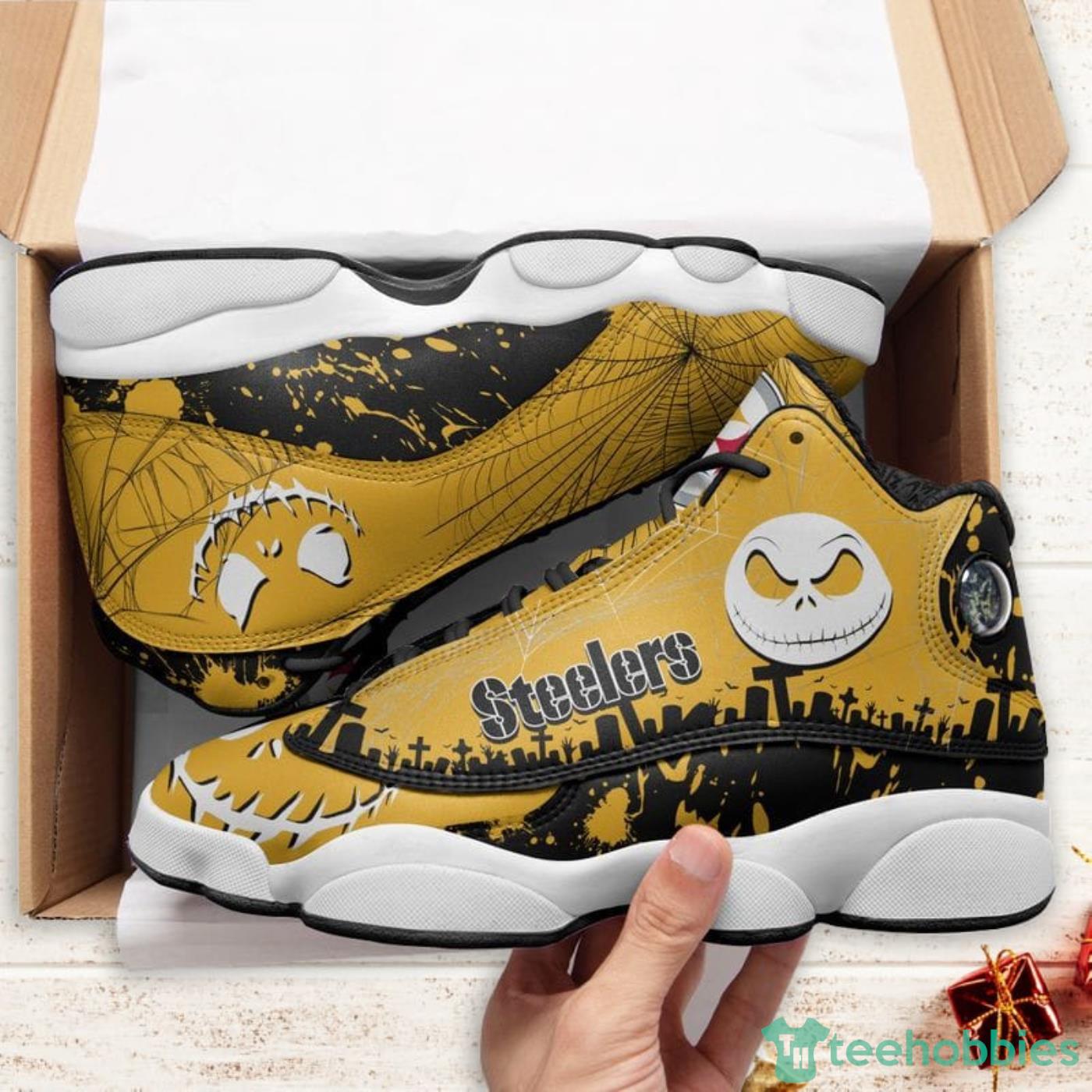 Pittsburgh Steelers Fans Air Jordan 13 Shoes - Freedomdesign