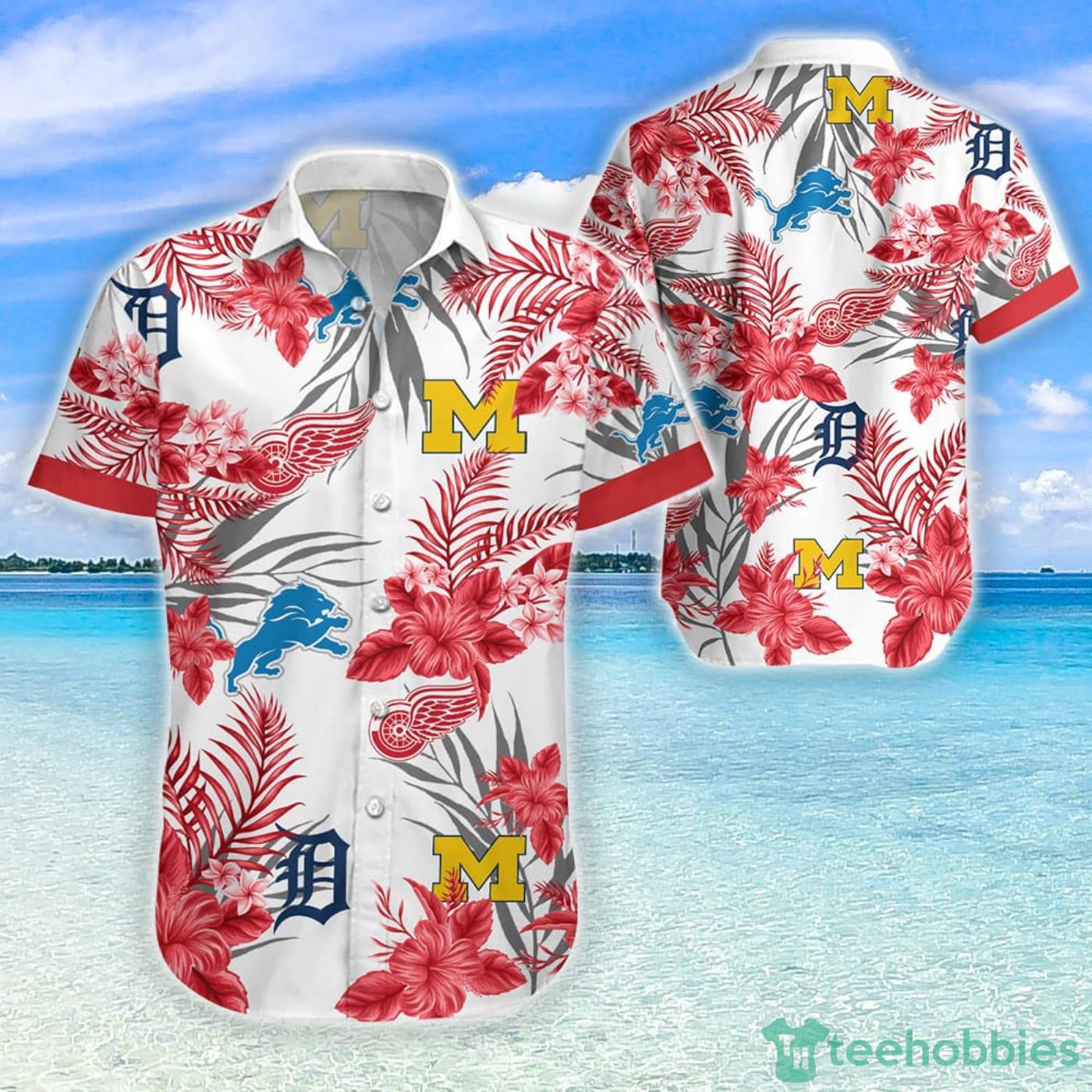Red Hawaiian Shirts - Trendy Aloha