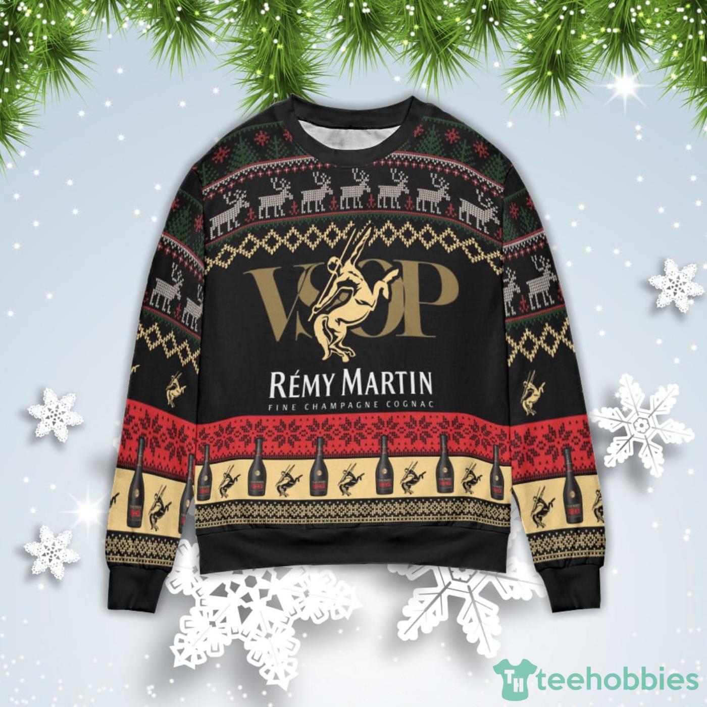 Remy Martin Vsop Christmas Gift Ugly Christmas Sweater Product Photo 1