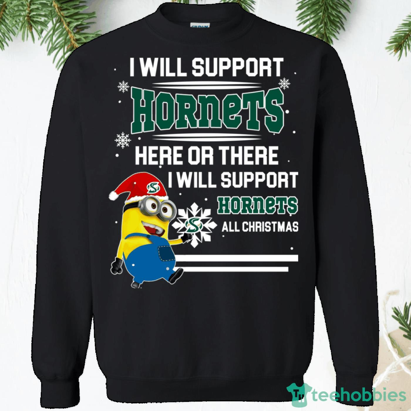 Sacramento State Hornets Minion Christmas Sweatshirt - sacramento-state-hornets-minion-christmas-sweatshirt-1
