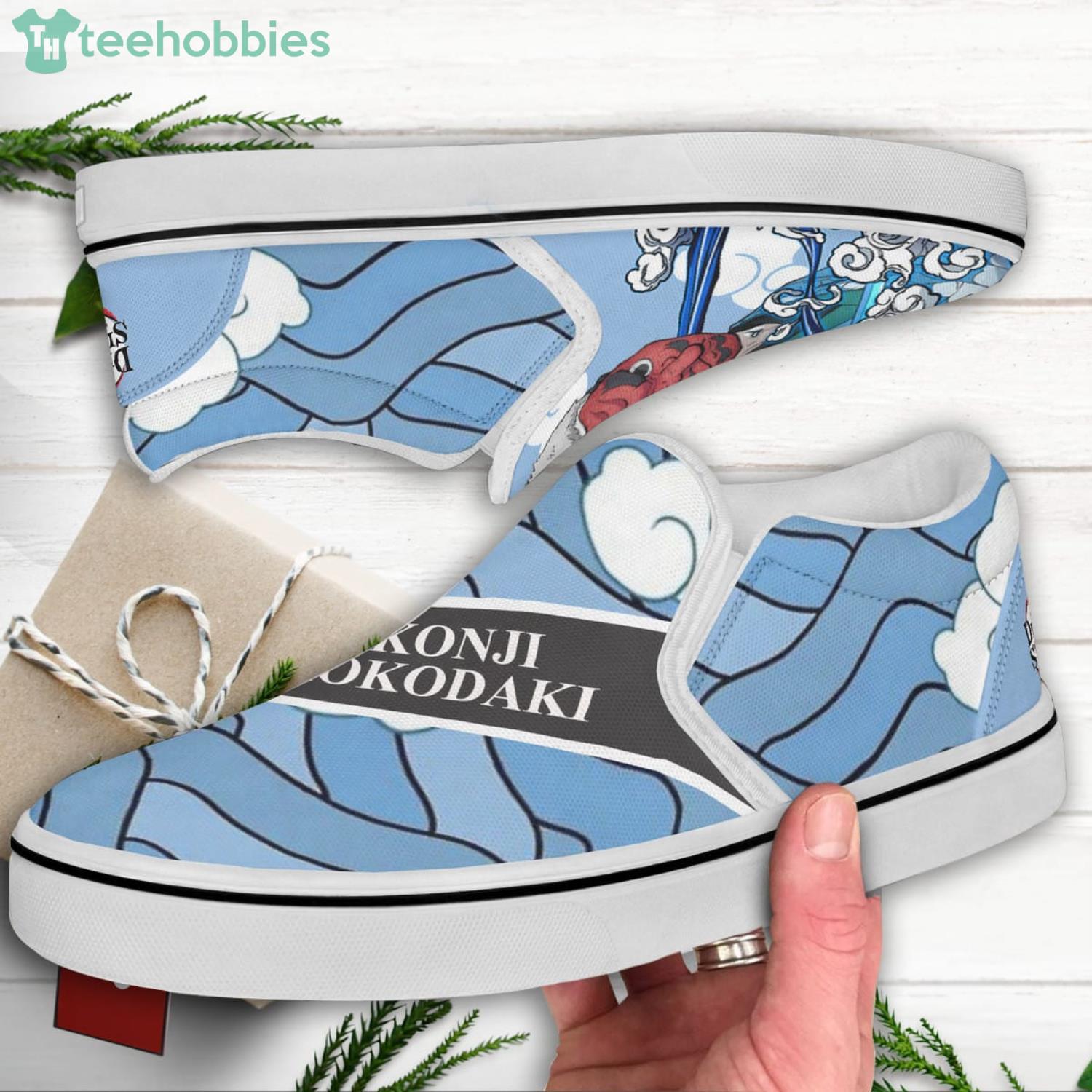 Sakonji Urokodaki Shoes Custom Demon Slayer Anime Slip On Shoes Product Photo 4 Sakonji Urokodaki Shoes Custom Demon Slayer Anime Slip On Shoes Product Photo 4